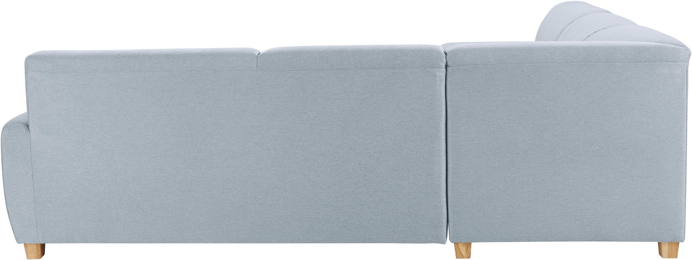DOMO collection Ecksofa »Incanto kubische Formensprache, komfortabel, flache Armlehnen, L-Form«, wahlweise mit Bettfunktion