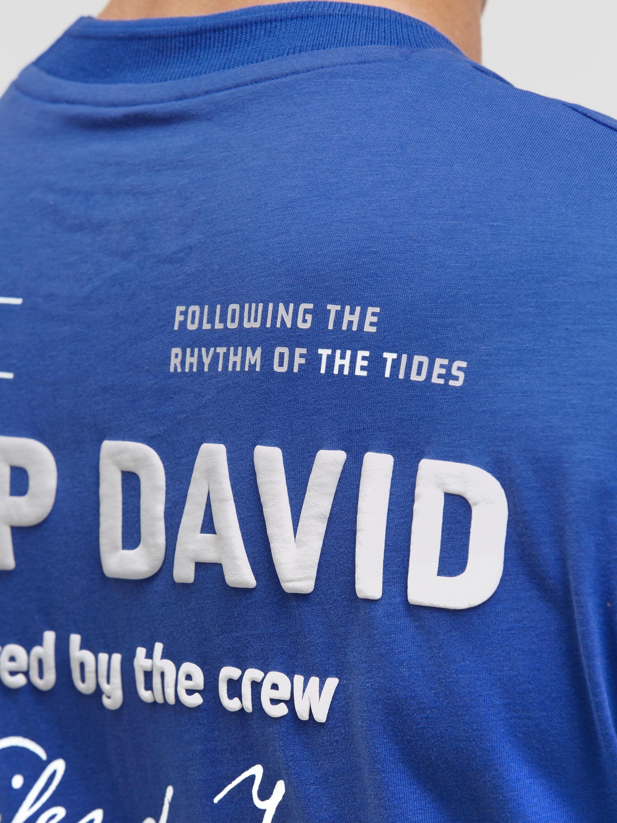 CAMP DAVID Rundhalsshirt aus Baumwolle
