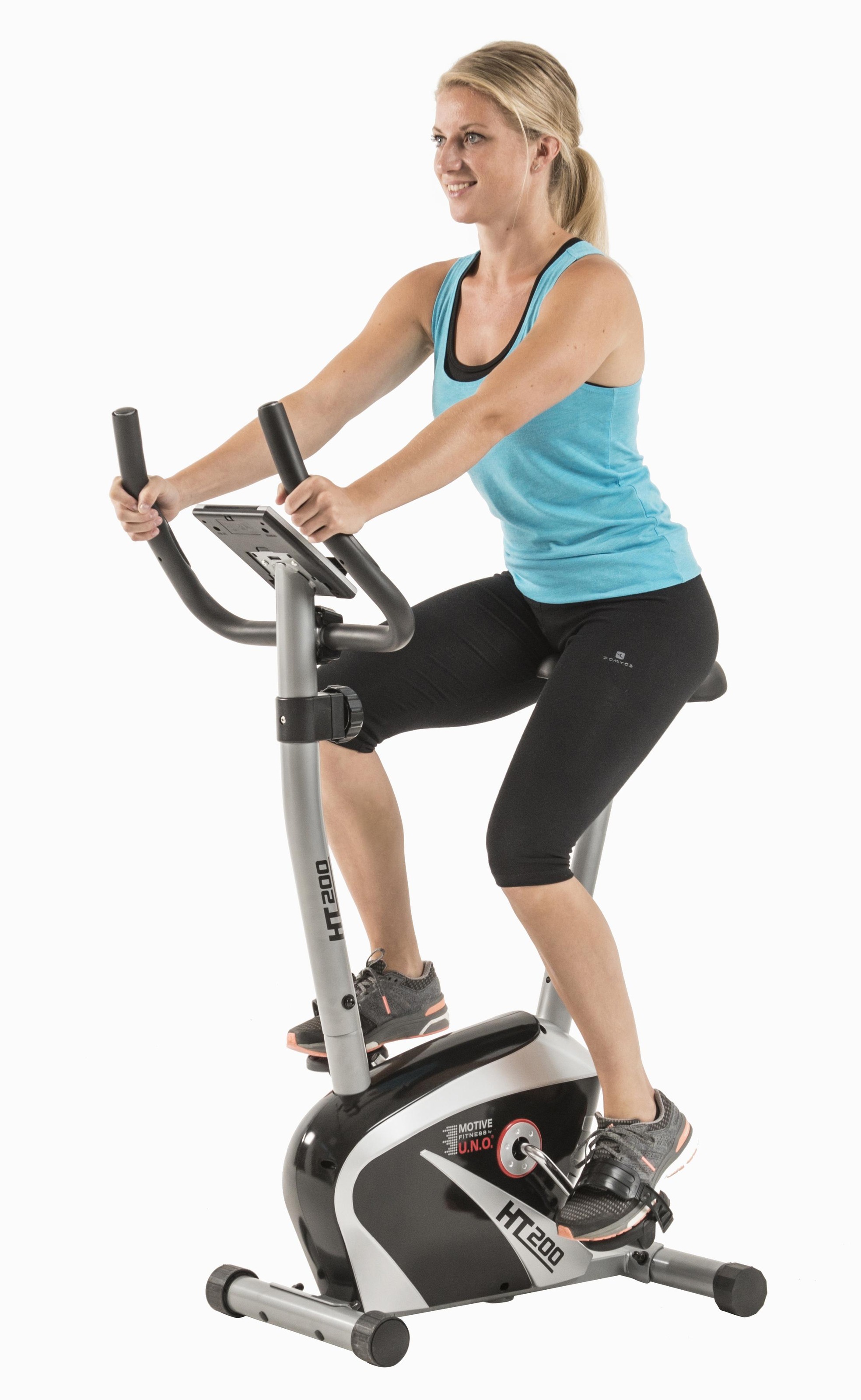 MOTIVE FITNESS by U.N.O. Heimtrainer »HT 200«, Schwungmasse ca. 6 kg, 8 Widerstandsstufen