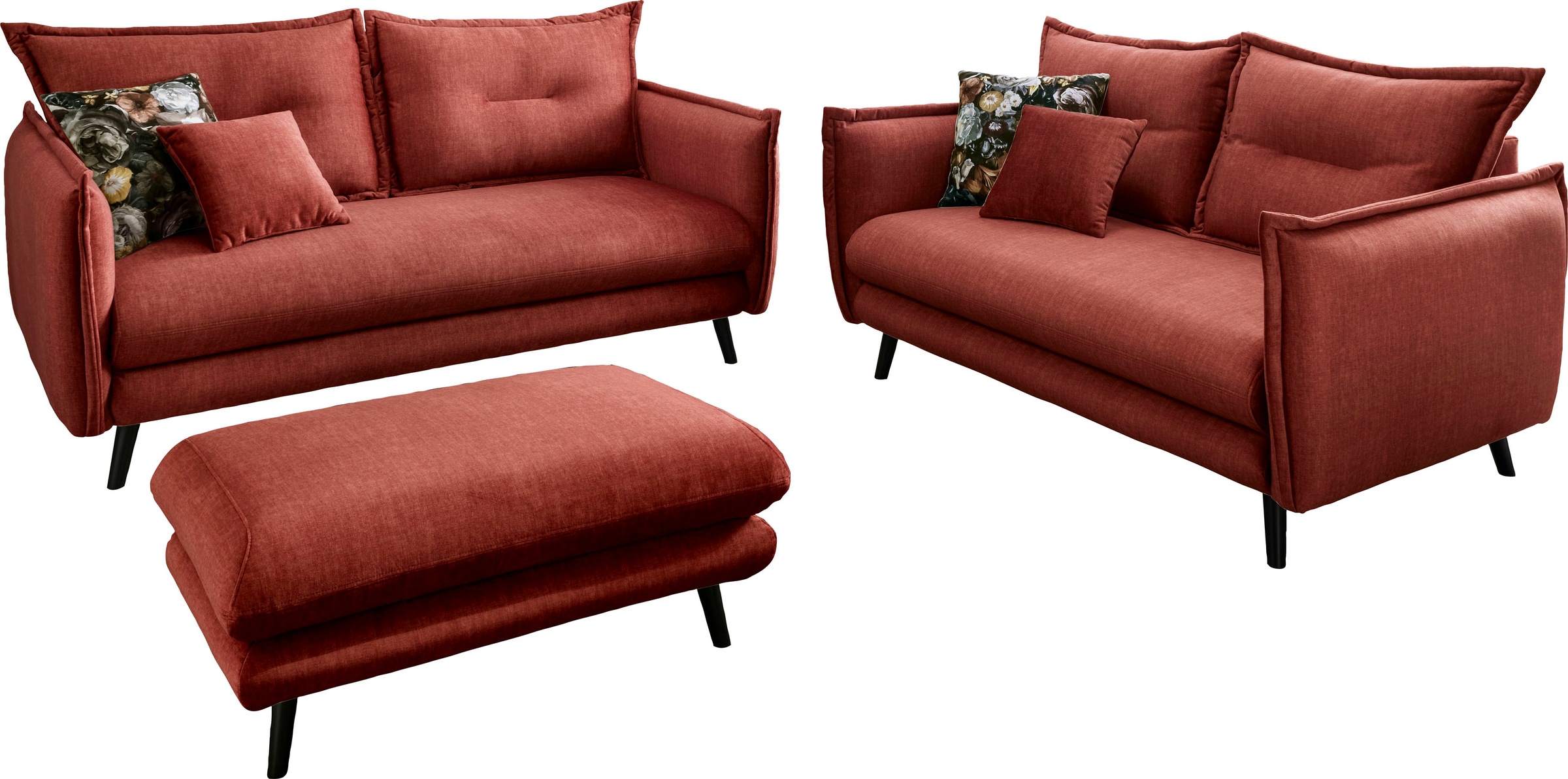 Thumbnail - Home affaire Polsterhocker "Lazio" passende Polsterecke erhältlich