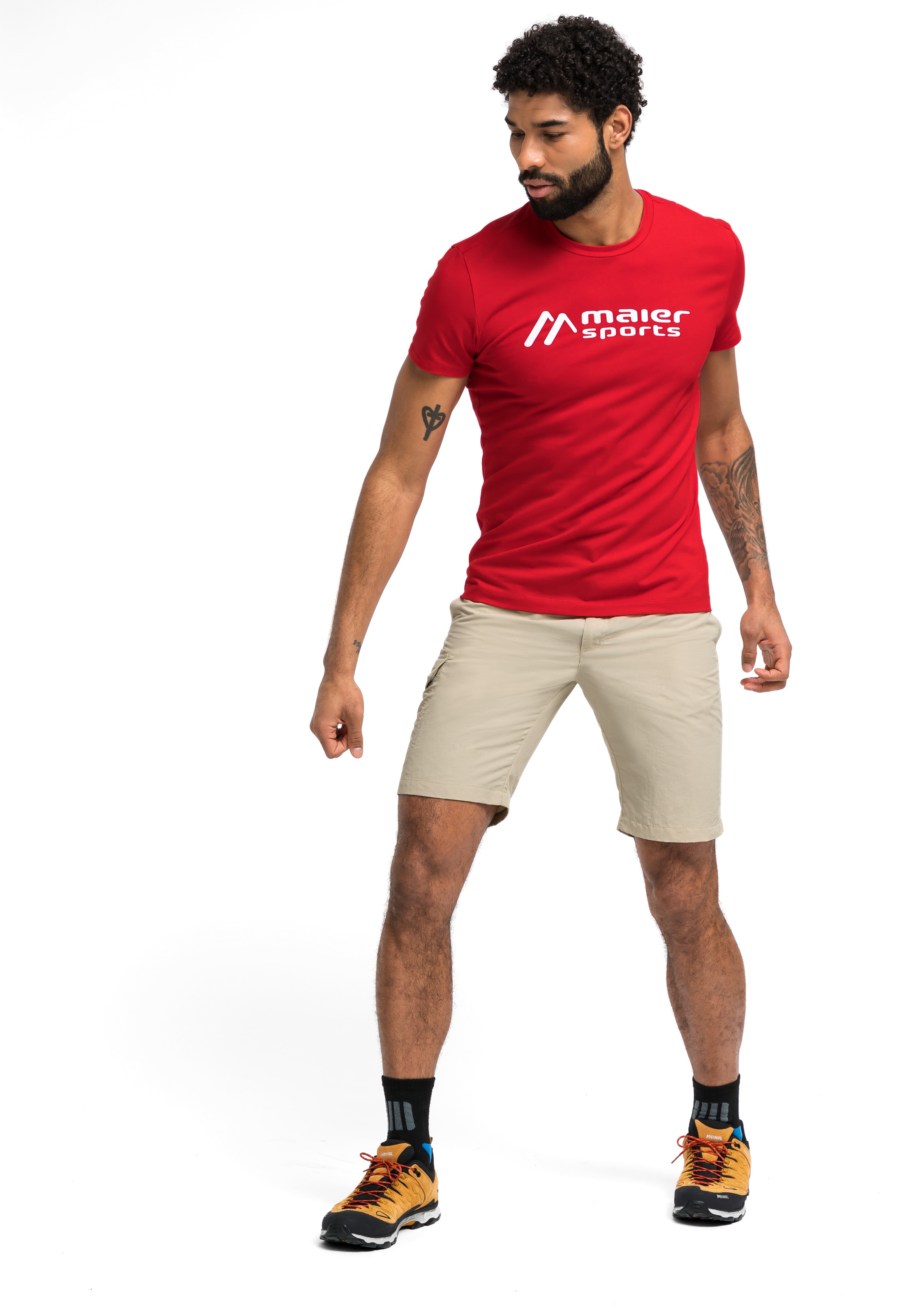 Maier Sports Funktionsshorts »Main«, Herren Shorts, kurze Outdoor-Hose, Bermuda mit 4 Taschen, Regular Fit