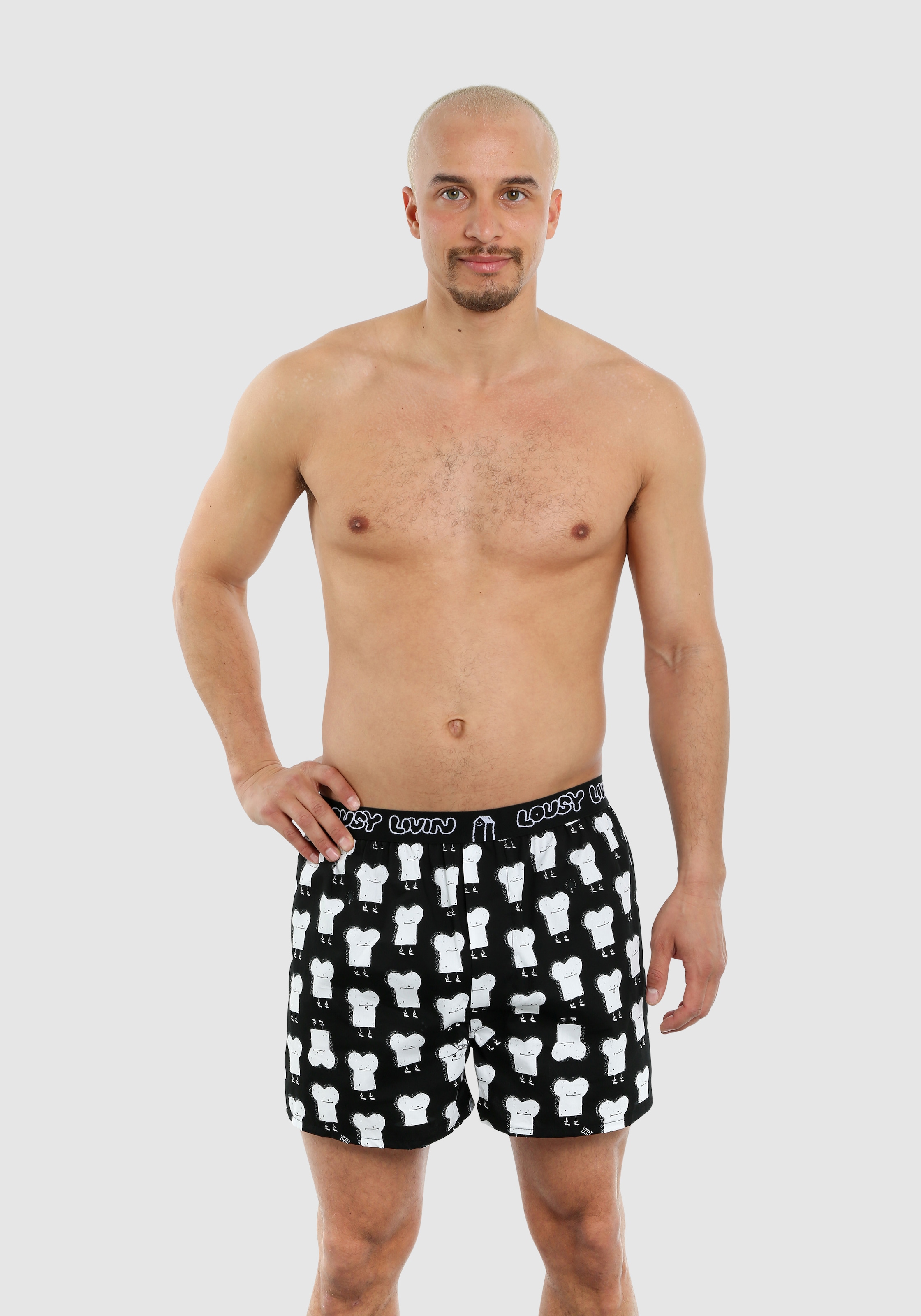 Lousy Livin Boxershorts "Toast & Zitrone 2 Pack" 2 Stk. tlg., im praktische günstig online kaufen