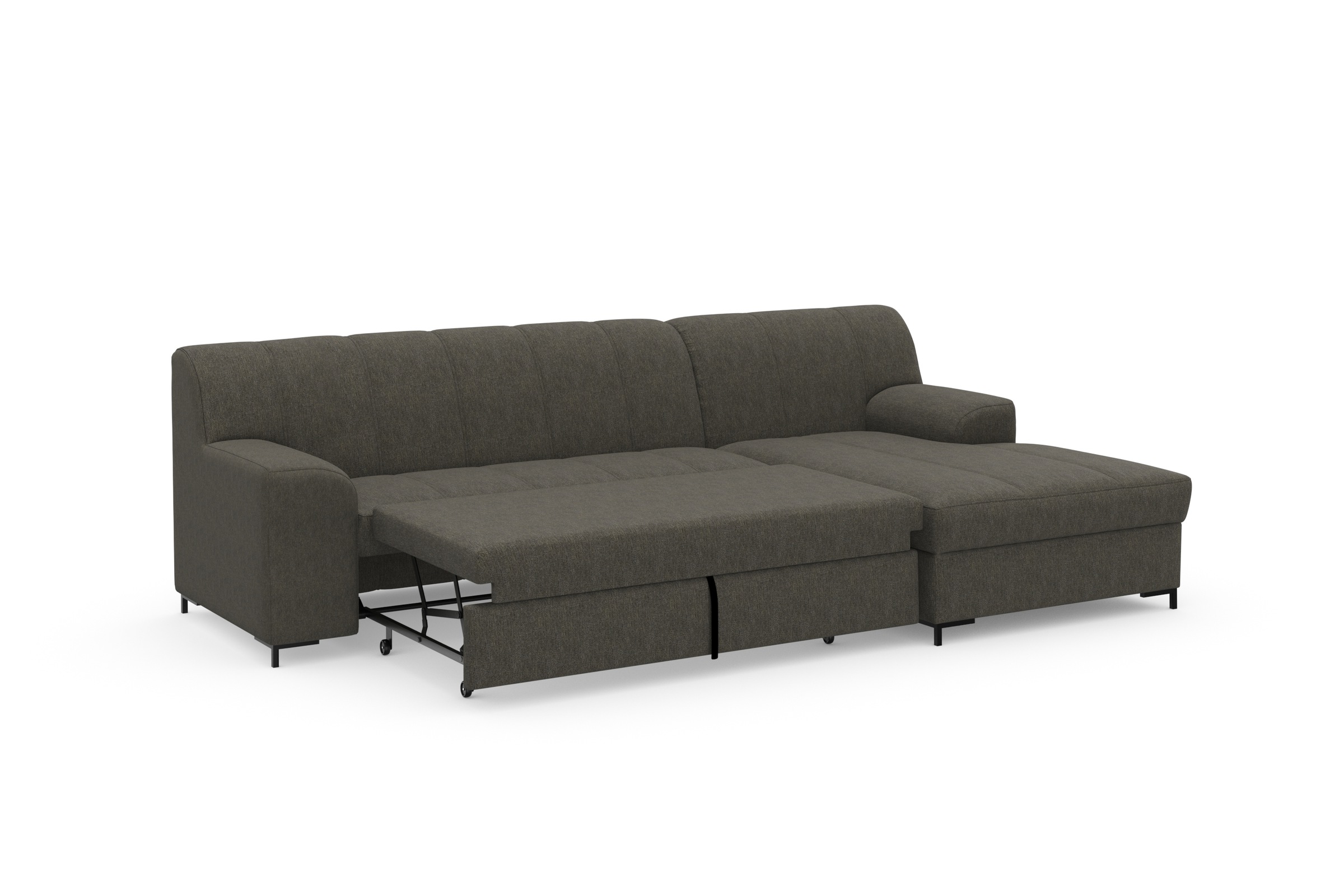 INOSIGN Ecksofa »Balme L-Form«, Inkl. Zierkissen, wahlweise mit Bettfunktion