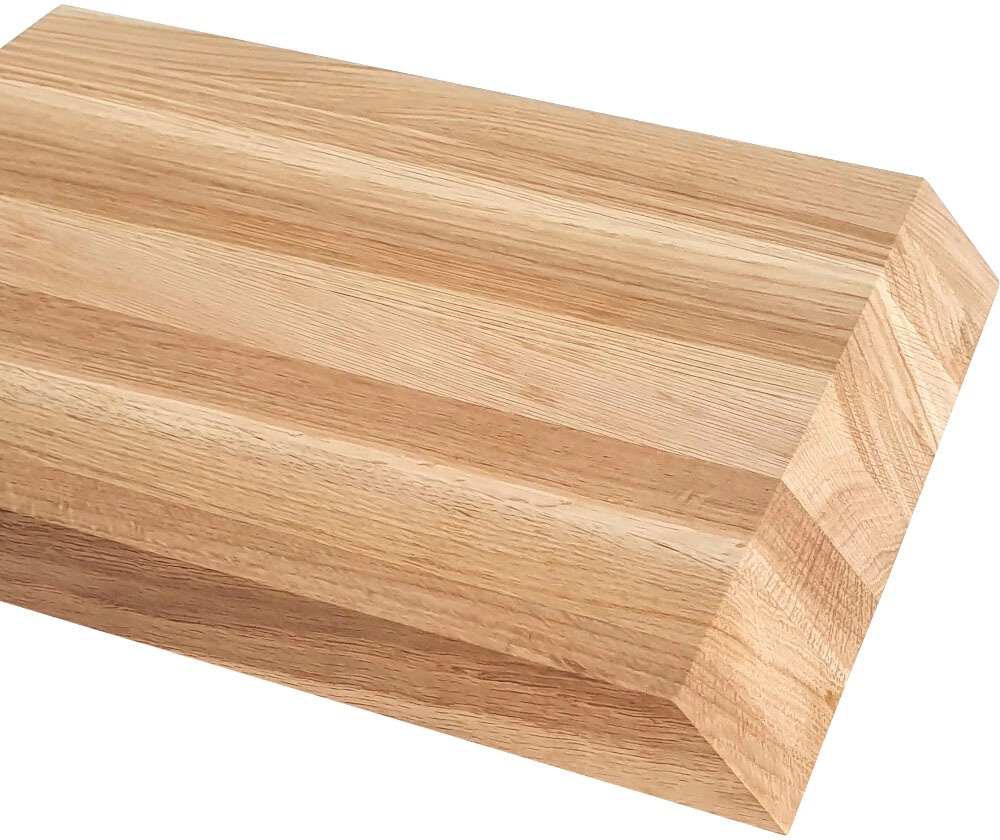 Siena Home Brotmesser »TREVISO«, (Set, 2 tlg., Brotmesser Treviso 21cm & Schneidebrett Brescia 45°), 21 cm, inkl. Schneidebrett BRESCIA