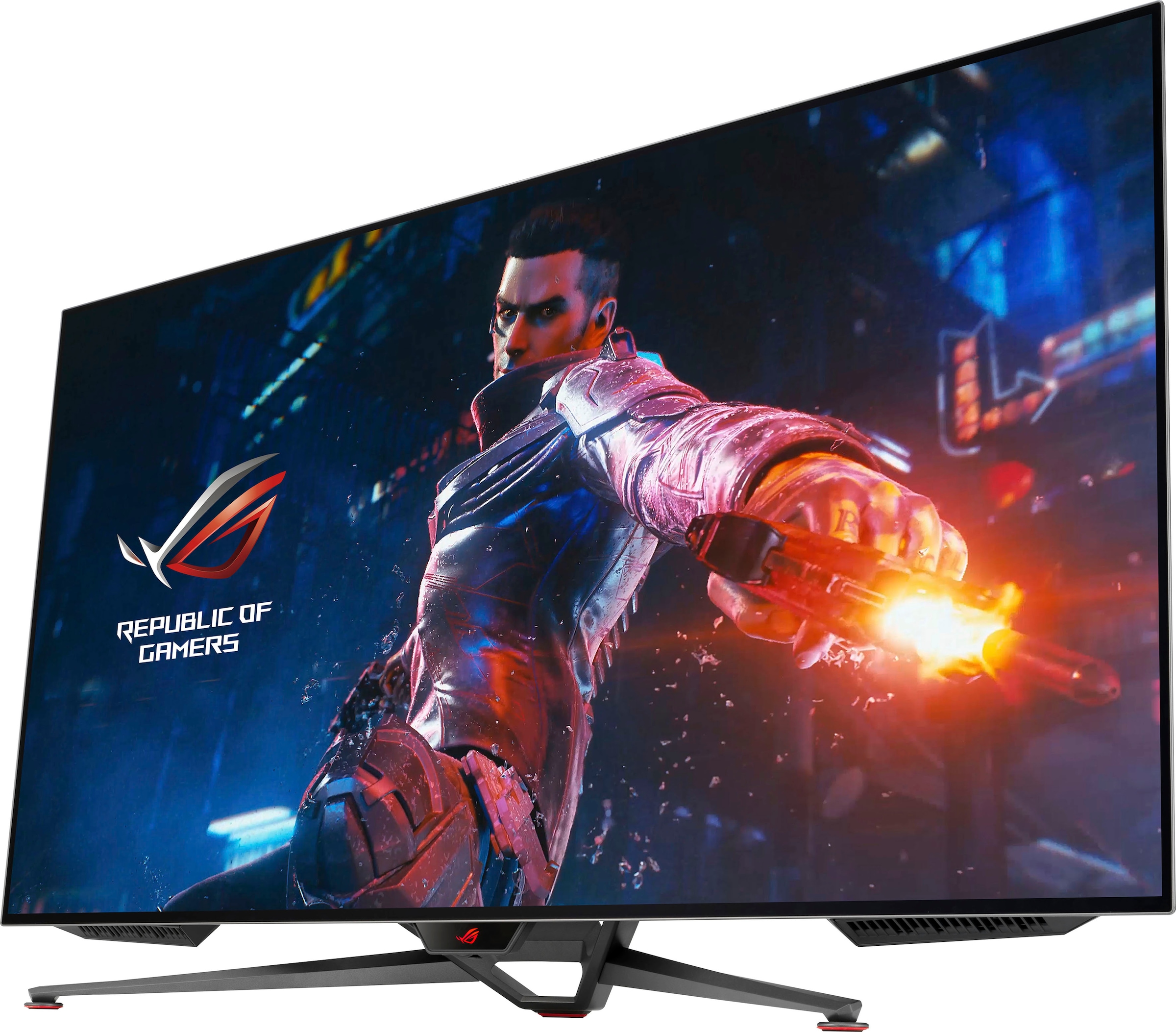 Asus Gaming-Monitor »PG48UQ«, 121 cm/48 Zoll, 3840 x 2160 px, 4K Ultra HD, 0,1 ms Reaktionszeit, 60 Hz, 178