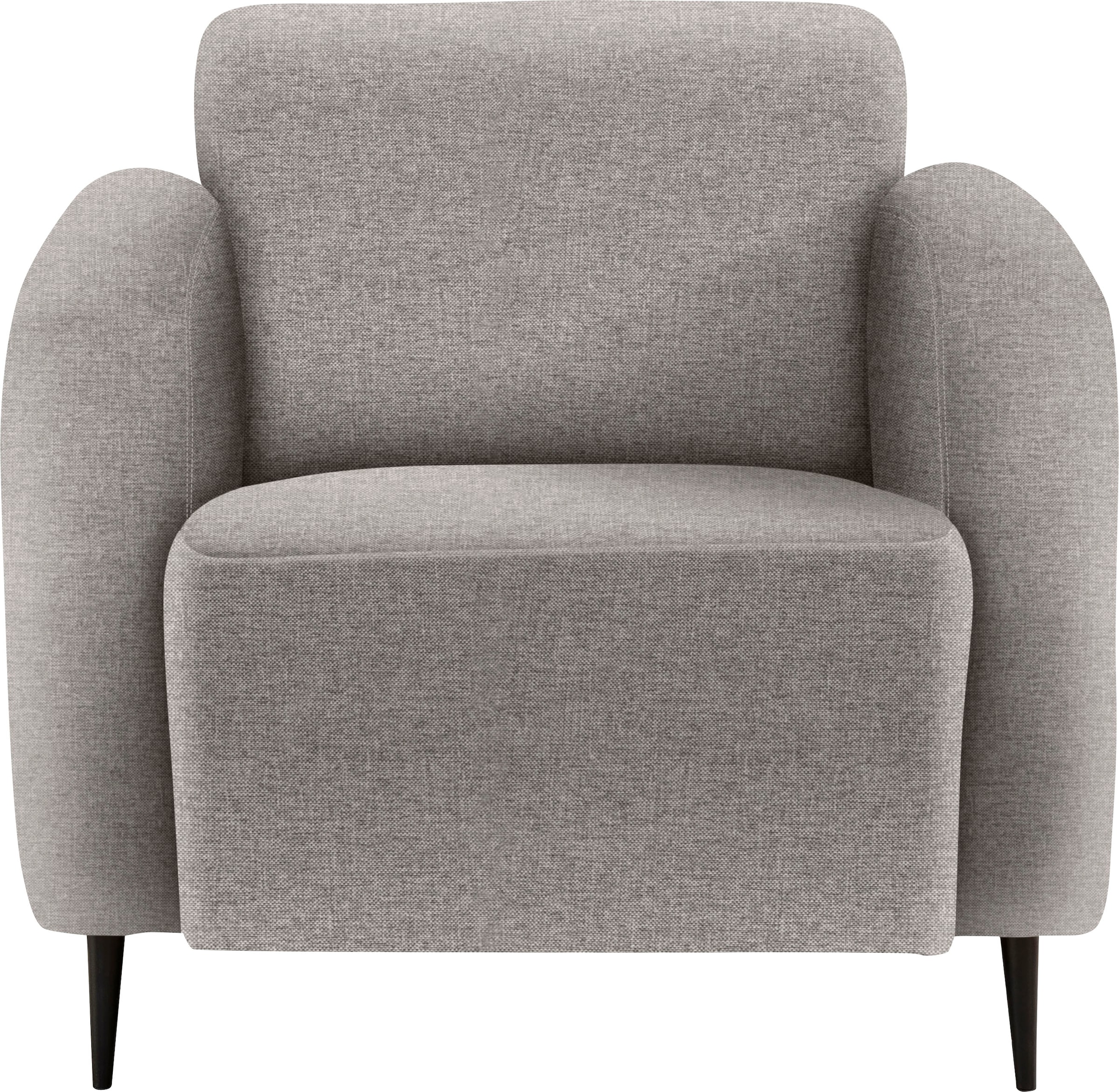 Home affaire Cocktailsessel "Marone Loungesessel, bequem, Breite 85cm, bodenfrei" auch als 2-Sitzer und 3-Sitzer erhältlich