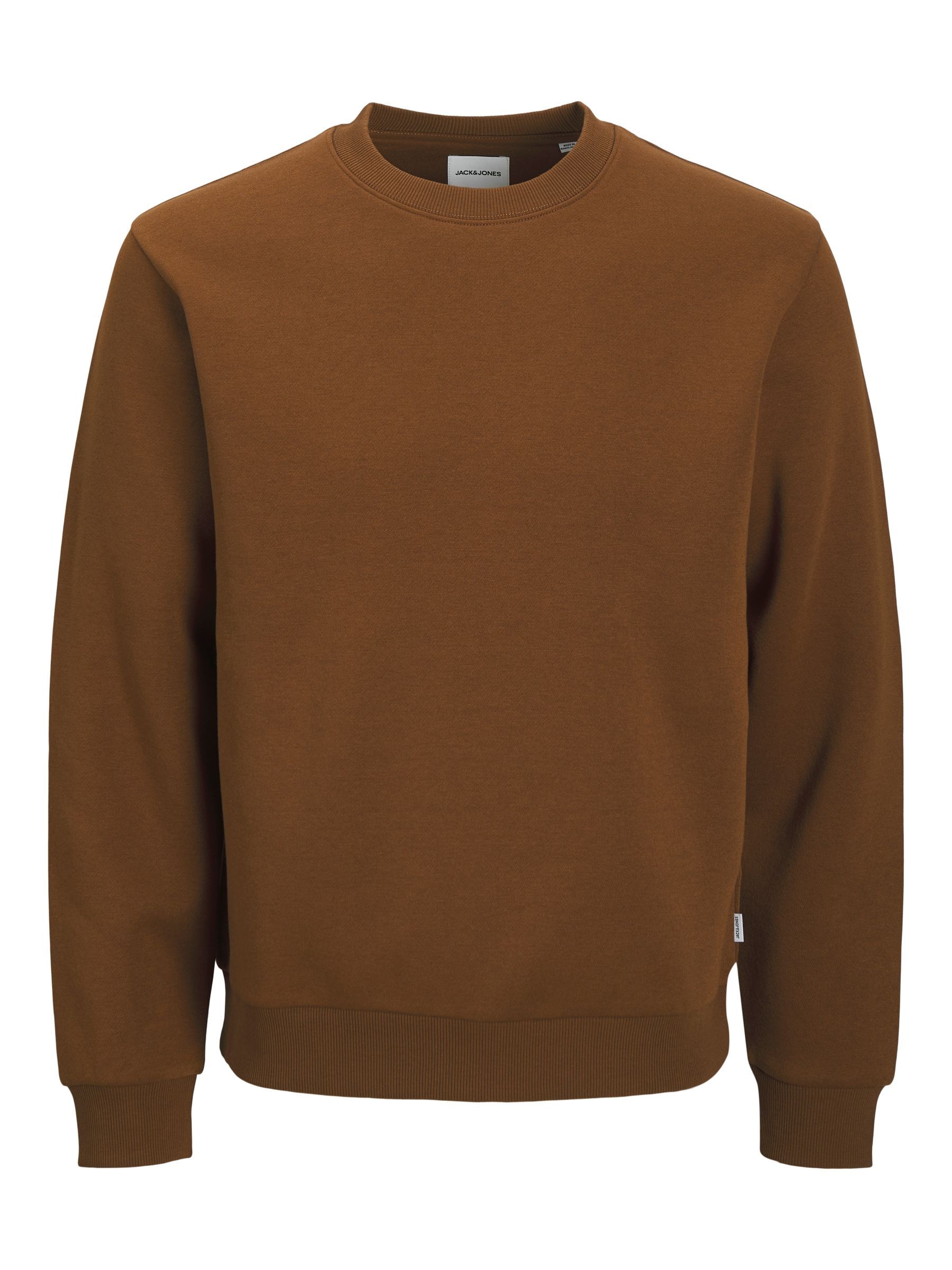 Jack & Jones PlusSize Sweatshirt »JJEBRADLEY SWEAT CREW NOOS PLS«, mit Rippbündchen