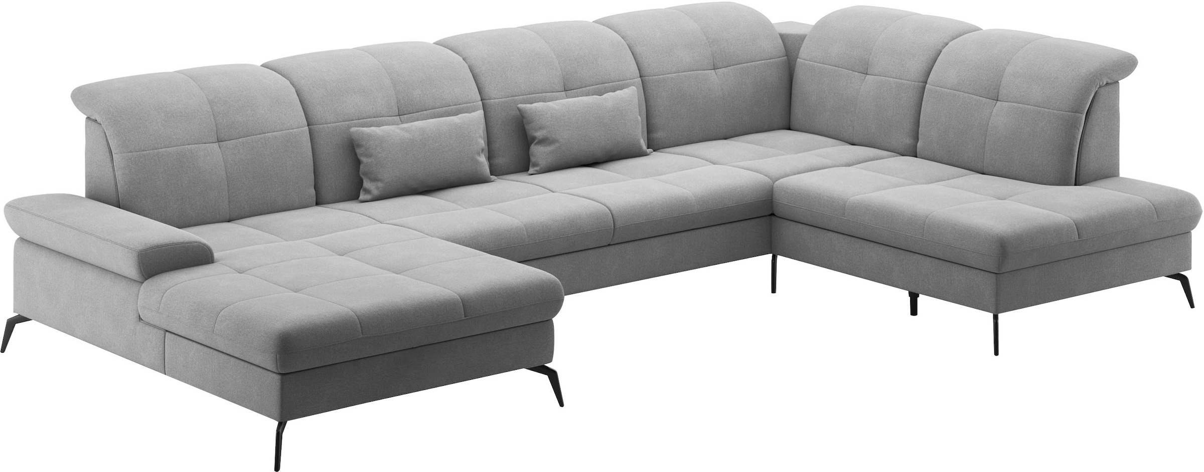 sit&more Wohnlandschaft »Amica«, inkl Sitztiefenverstellung und Armteilverstellung