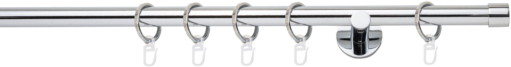 mydeco Gardinenstange »20mm Cap Wandträger 6,5 cm«, Fixmaß