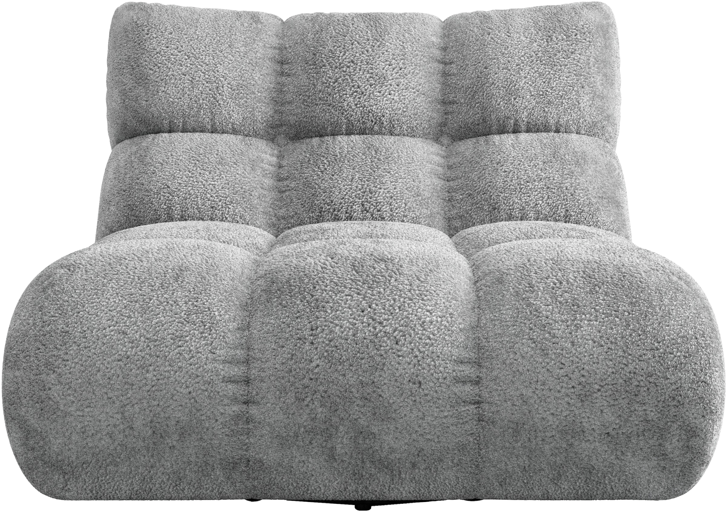 Home affaire 1,5-Sitzer "Cozy Bubble, 360 drehbarer Sessel, Breite 107 cm" mit eleganter Steppung, Rundumbezug & weicher Polsterung
