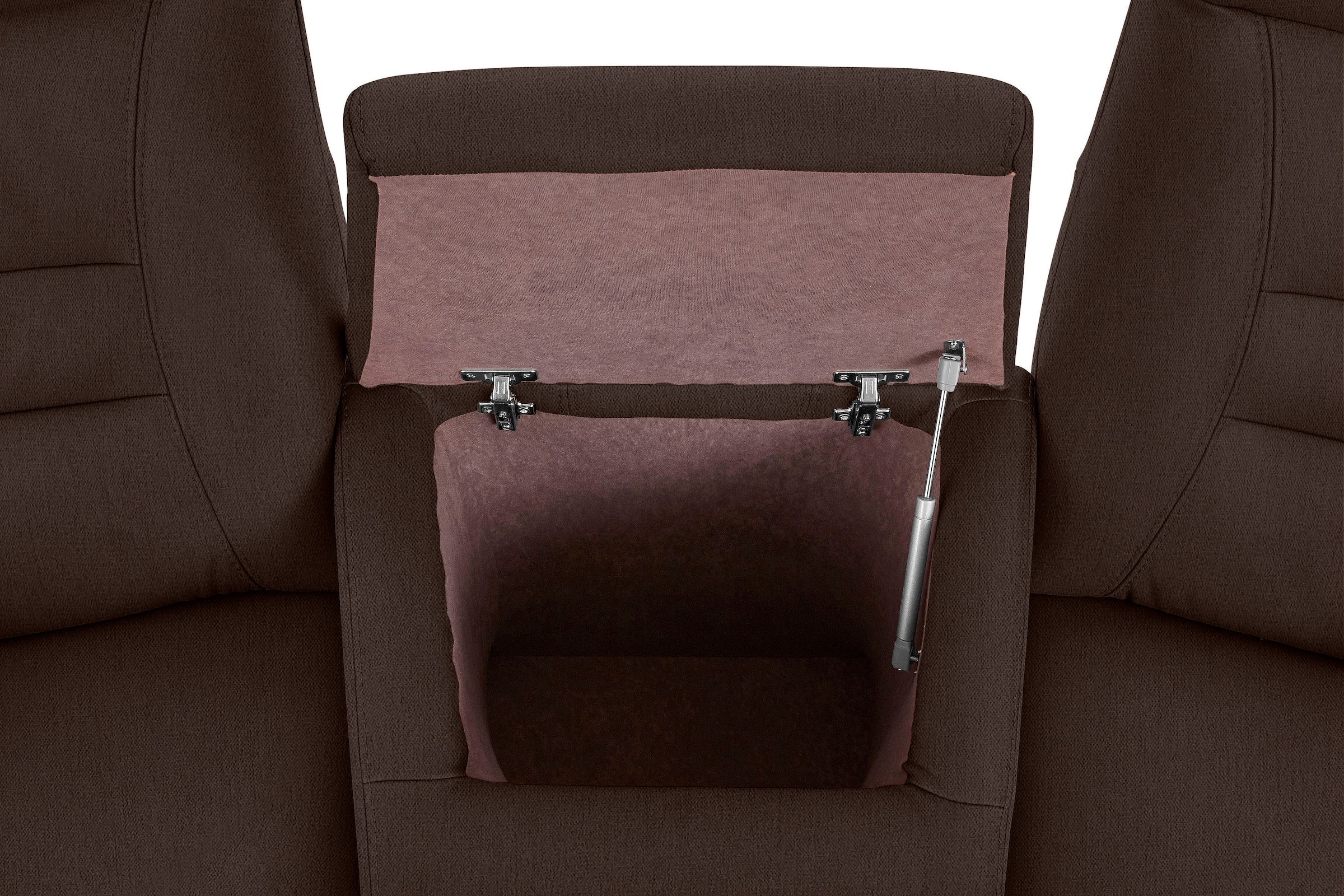 exxpo - sofa fashion 2,5-Sitzer »Ascoli, Kinosofa mit hohem Sitzkomfort, bequeme Armlehnen«, inkl. Relaxfunktion, mit Ablage und Staufach, hohe Rückenlehne