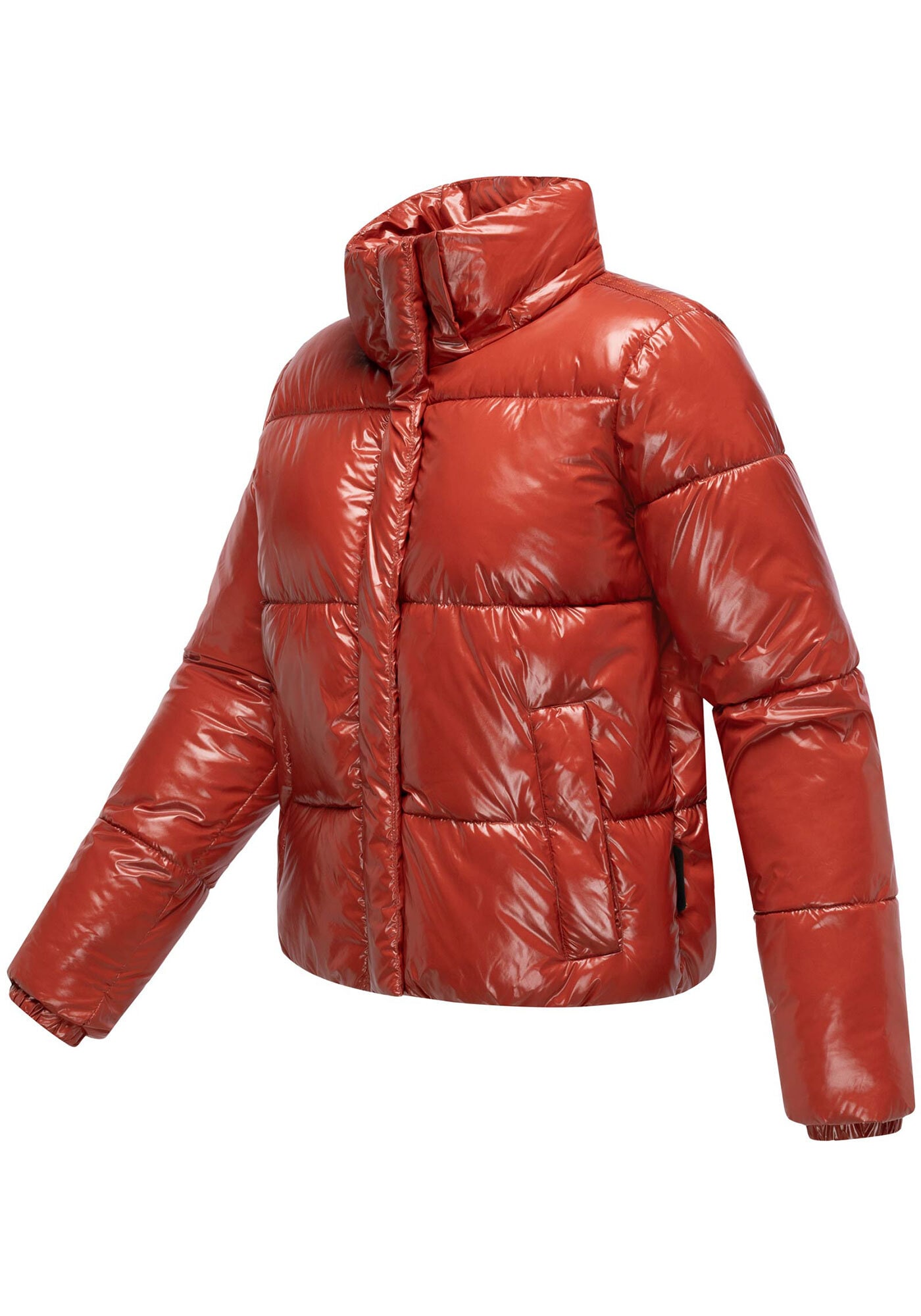 Marikoo Winterjacke »Skyraa«, Leicht glänzendes Obermaterial mit moderner Steppung