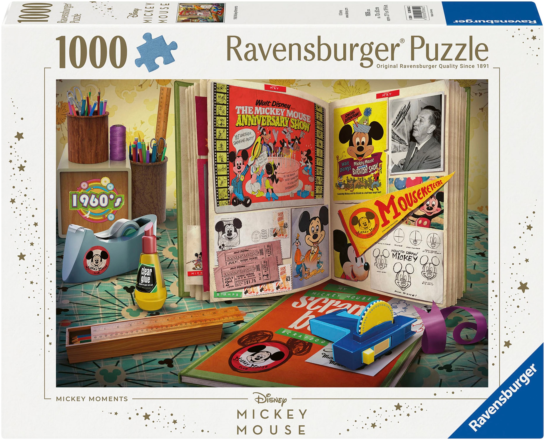 Puzzle »Disney Mickey Mouse, 1960 Mickey Moments«, Made in Germany; FSC® - schützt...