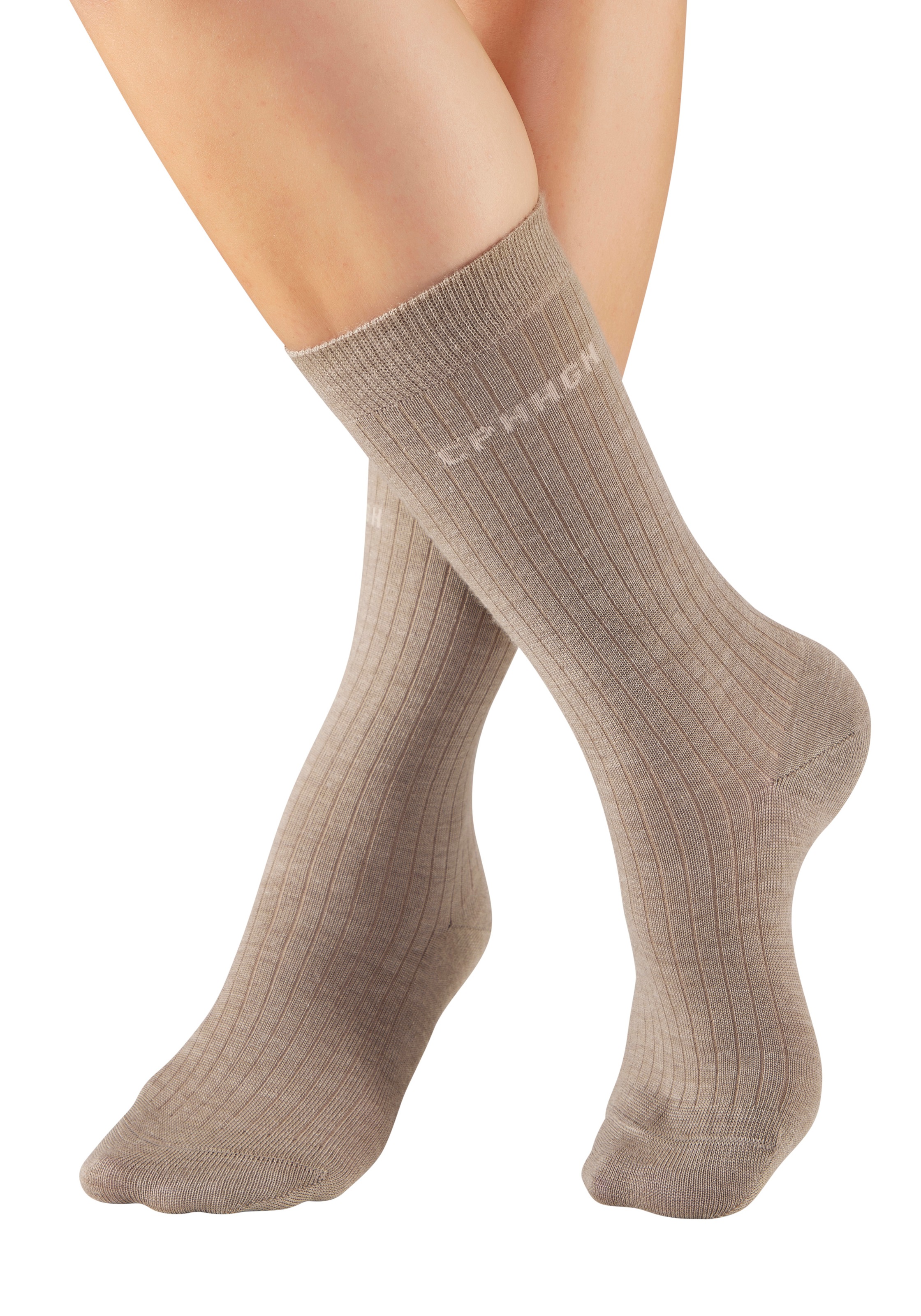 Thumbnail - Copenhagen Studios Basicsocken Packung, 2 Paar tlg. gerippt, mit wärmender Wolle