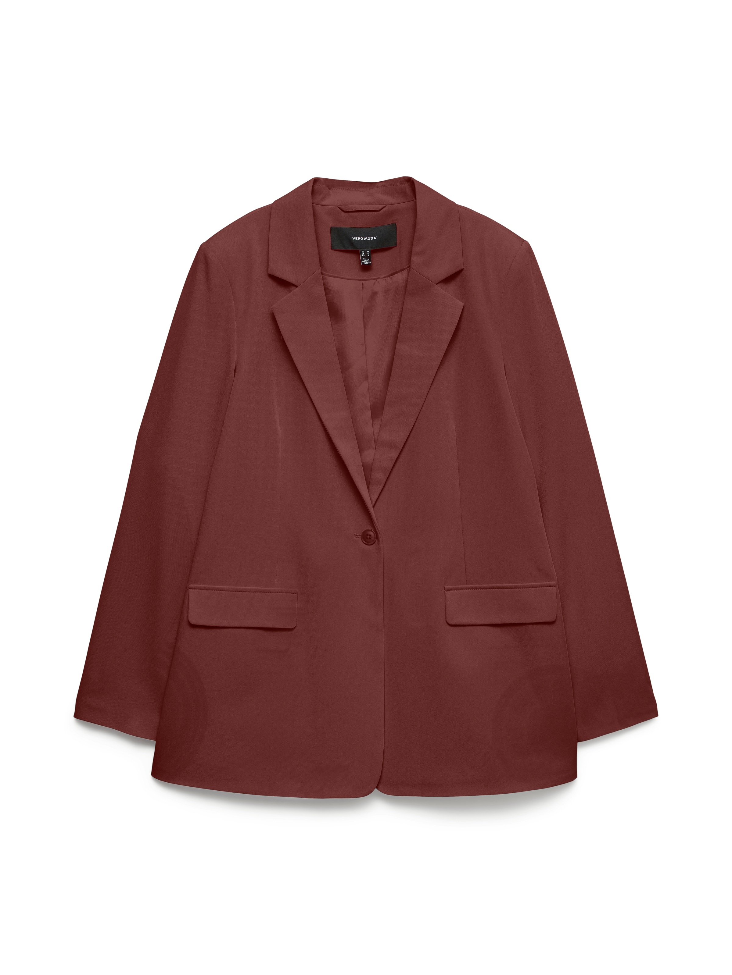 Vero Moda Longblazer "VMZELDA LS LOOSE BLAZER NOOS" lässige Form, 1-Knopf V günstig online kaufen