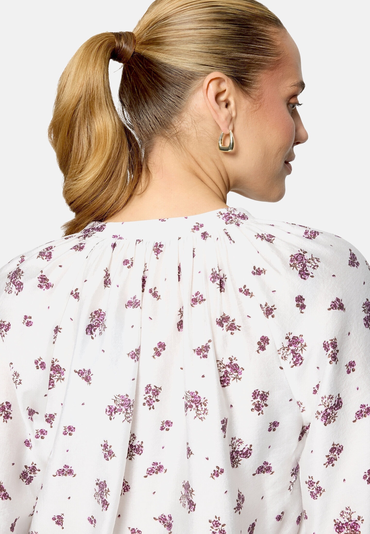 Zero Schlupfbluse »Damen mit Blumen«
