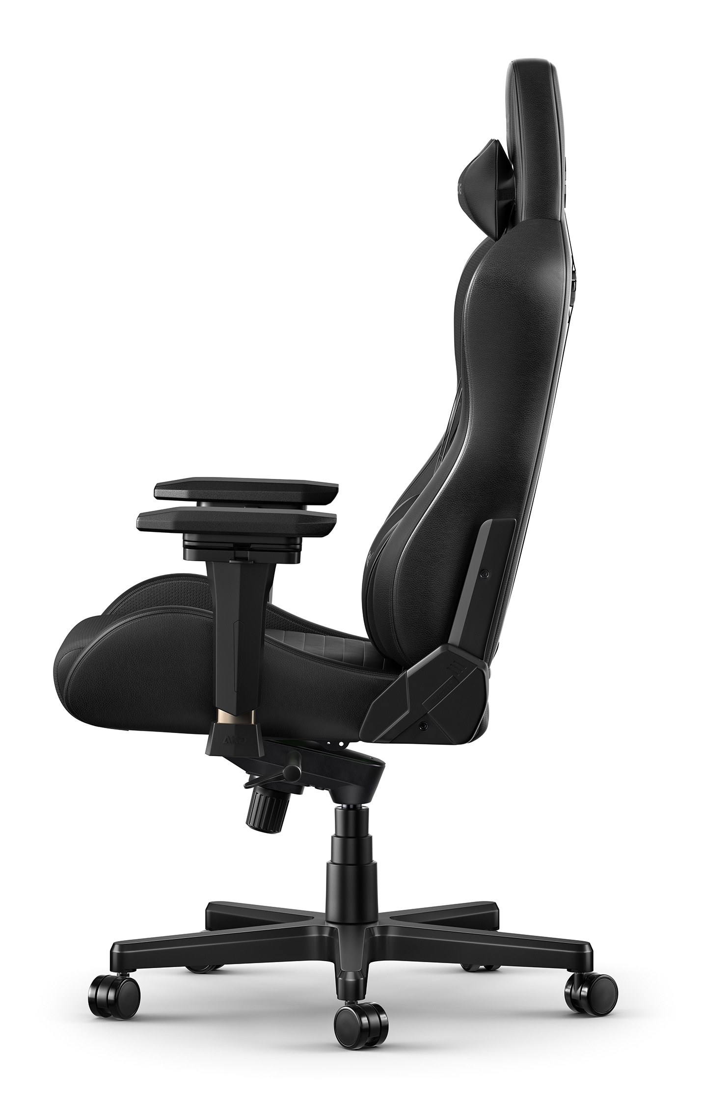 AKRacing Gaming-Stuhl »Master Premium Black Softouch, Kunstleder, 4D-Armlehnen, Stahlrahmen«, Kunstleder-Stoff