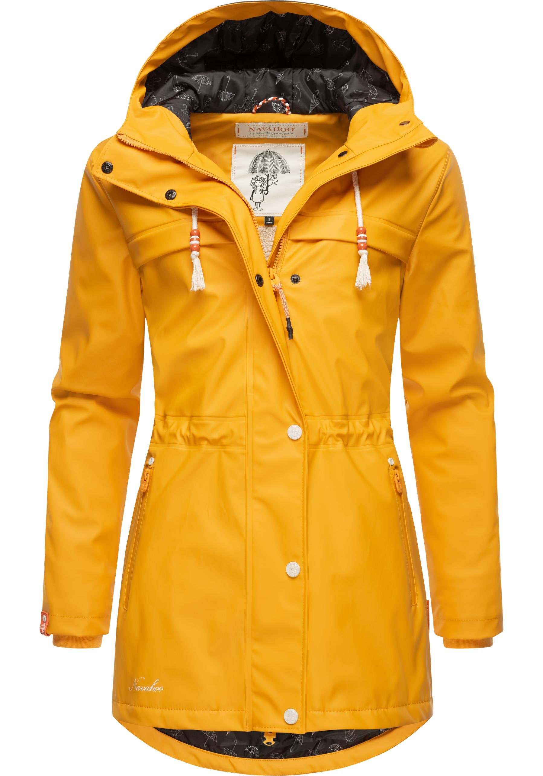 Black Friday »Rainy | BAUR Outdoor Regenparka Forest«, Navahoo modischer Regenmantel Damen