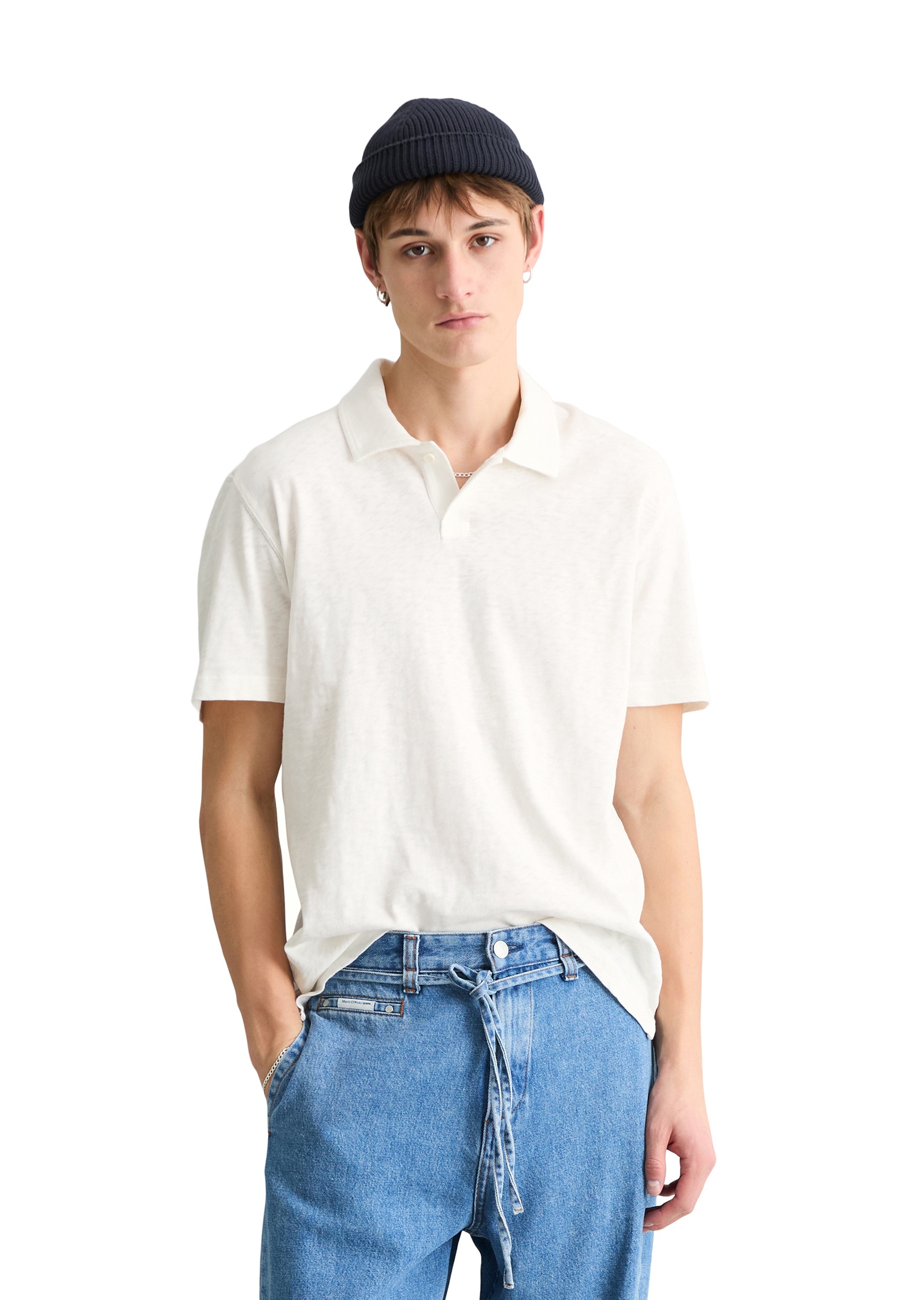 Marc O'Polo DENIM Poloshirt »aus reiner Bio-Baumwolle«