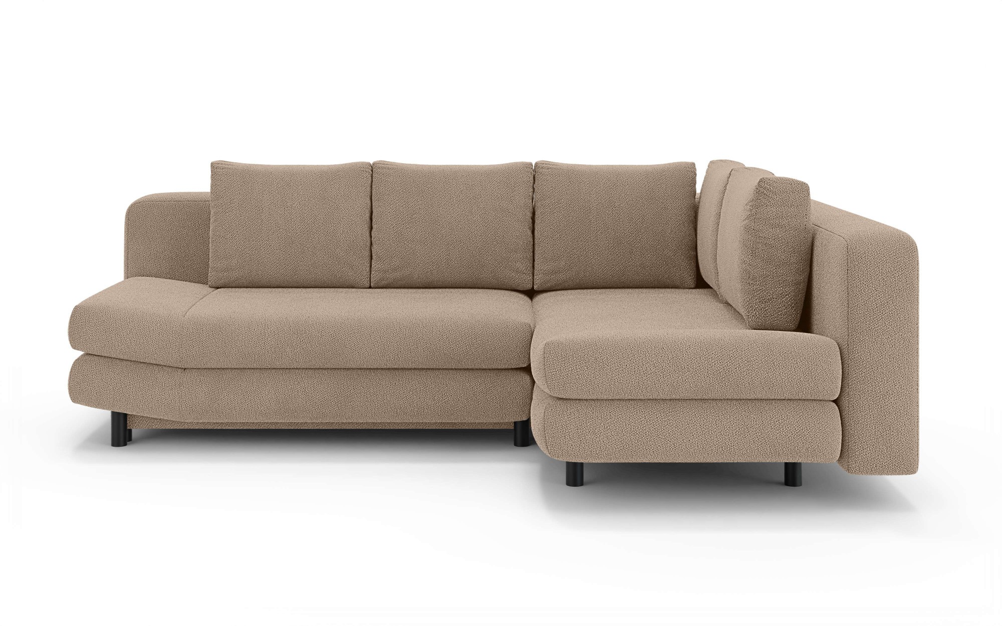 Home affaire Ecksofa "LENNARA Schlafsofa mit Bettkasten, Maße B/T/H: 234/17 günstig online kaufen