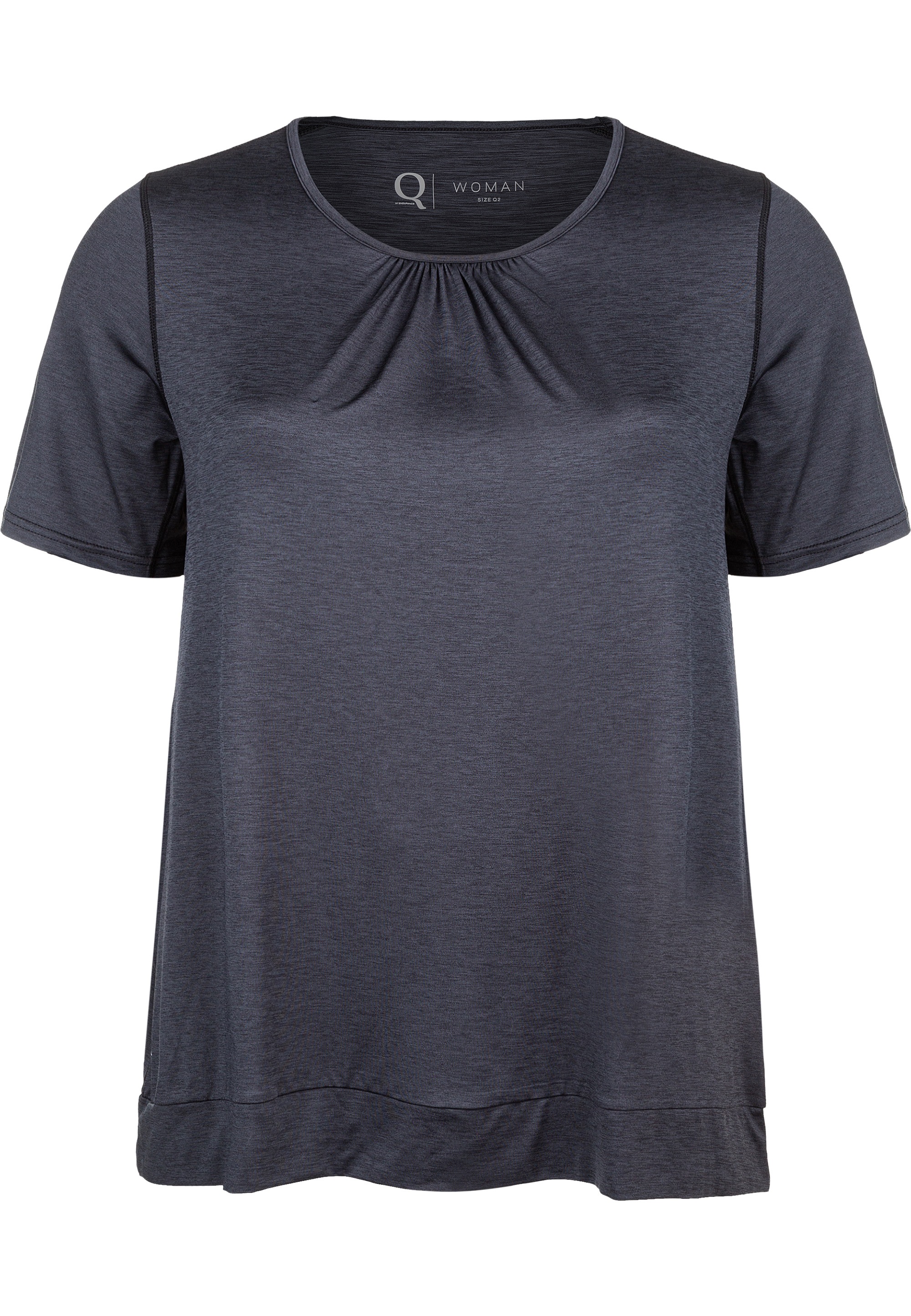 Q by Endurance Funktionsshirt »BREE MELANGE«, (1 tlg.), mit QUICK DRY-Technologie
