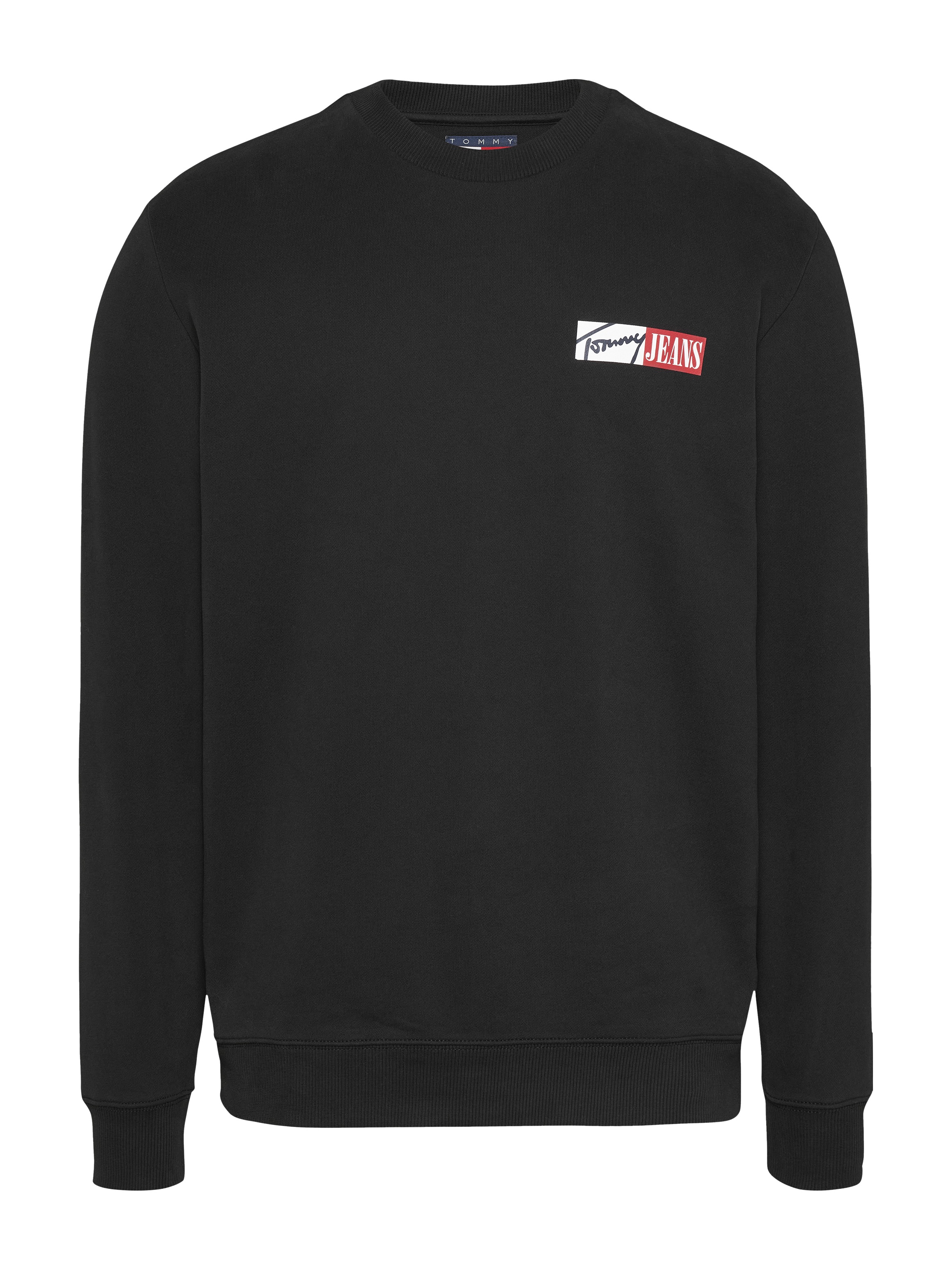 Tommy Jeans Plus Sweatshirt »TJM REG ENTRY GRAPHIC CREW EXT«, in Großen Größen, Logodruck