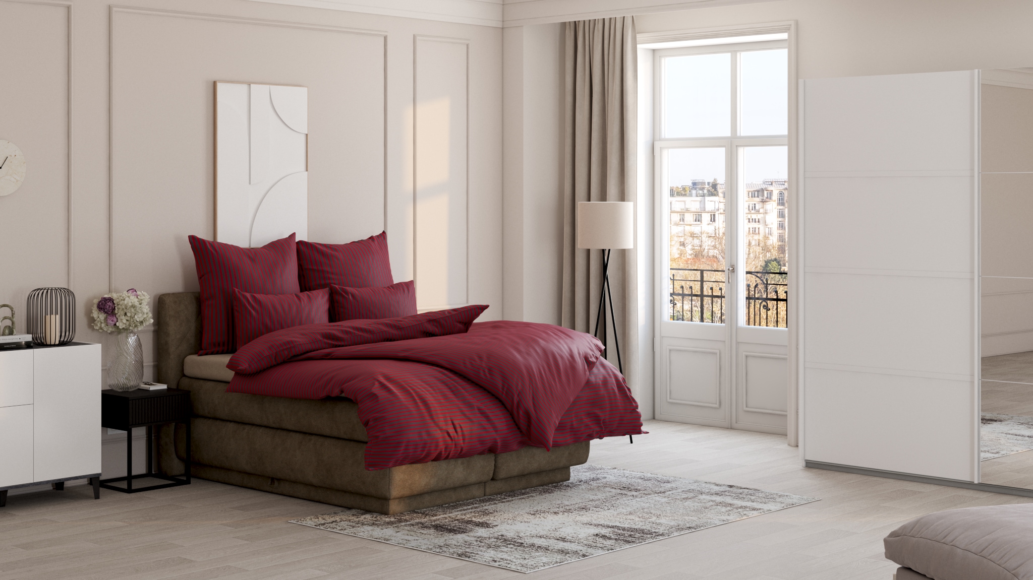 my home Teppich »Salsa« rechteckig 9 mm Höhe mit besonders weichem Flor, Kurzflor, im Vintage-Look, dichte Qualität