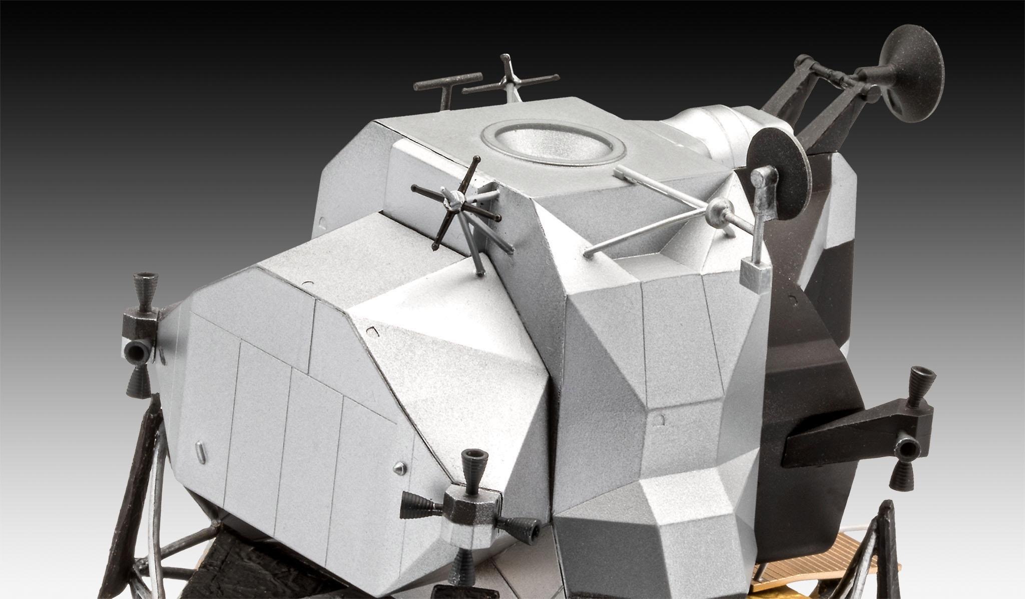 Revell® Modellbausatz »Apollo 11 Lunar Module Eagle«, 1:48, Jubiläumsset mit Basis-Zubehör