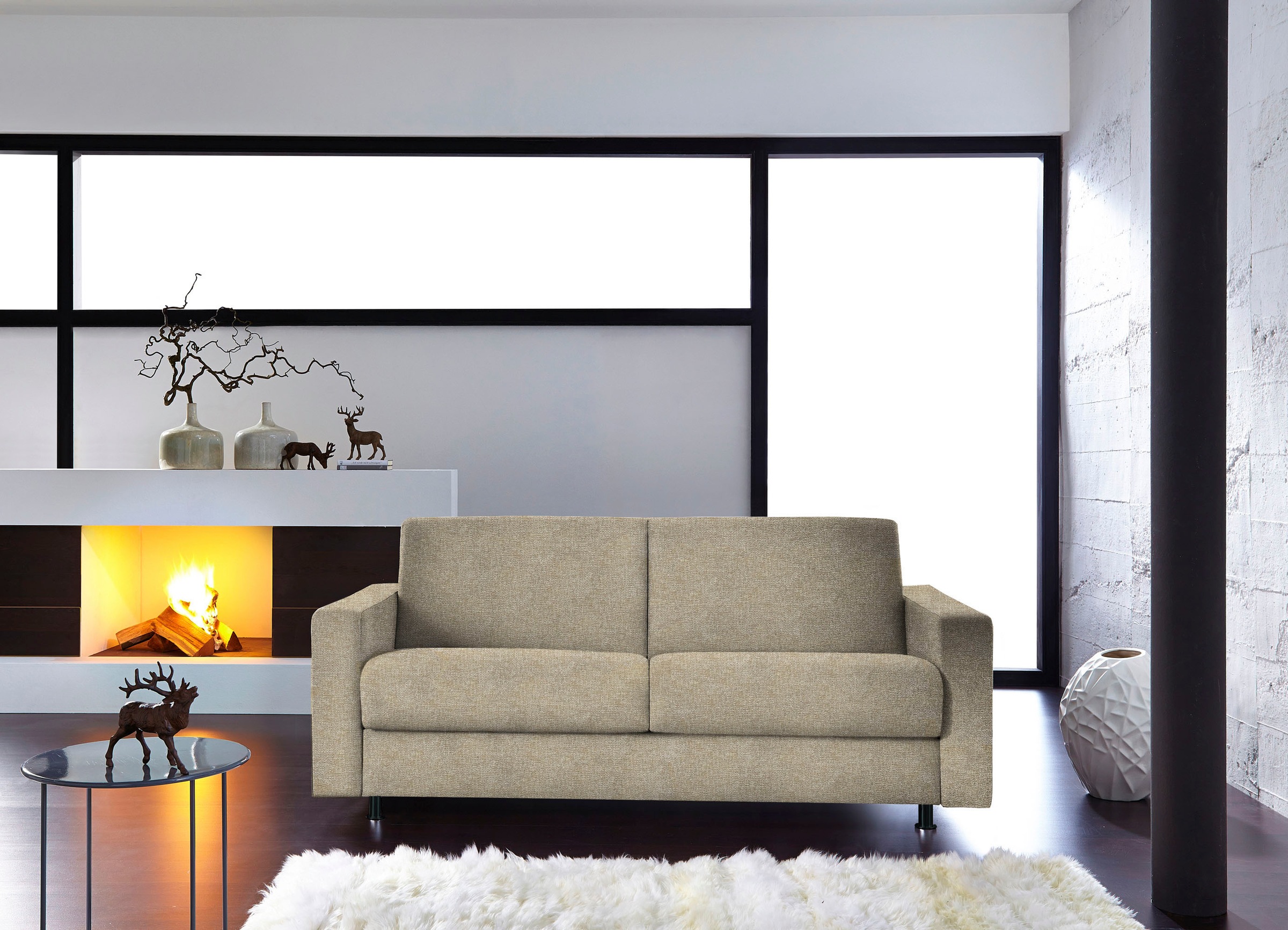 Bali Schlafsofa "Messina", Dauerschläfer in 140 und 160er Breite. 3 Matratz günstig online kaufen