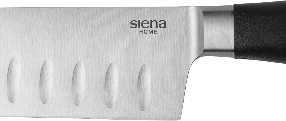 Siena Home Santokumesser »TREVISO«, (1 tlg.), asiatischer Klassiker für Gemüse und Fleisch, 18 cm