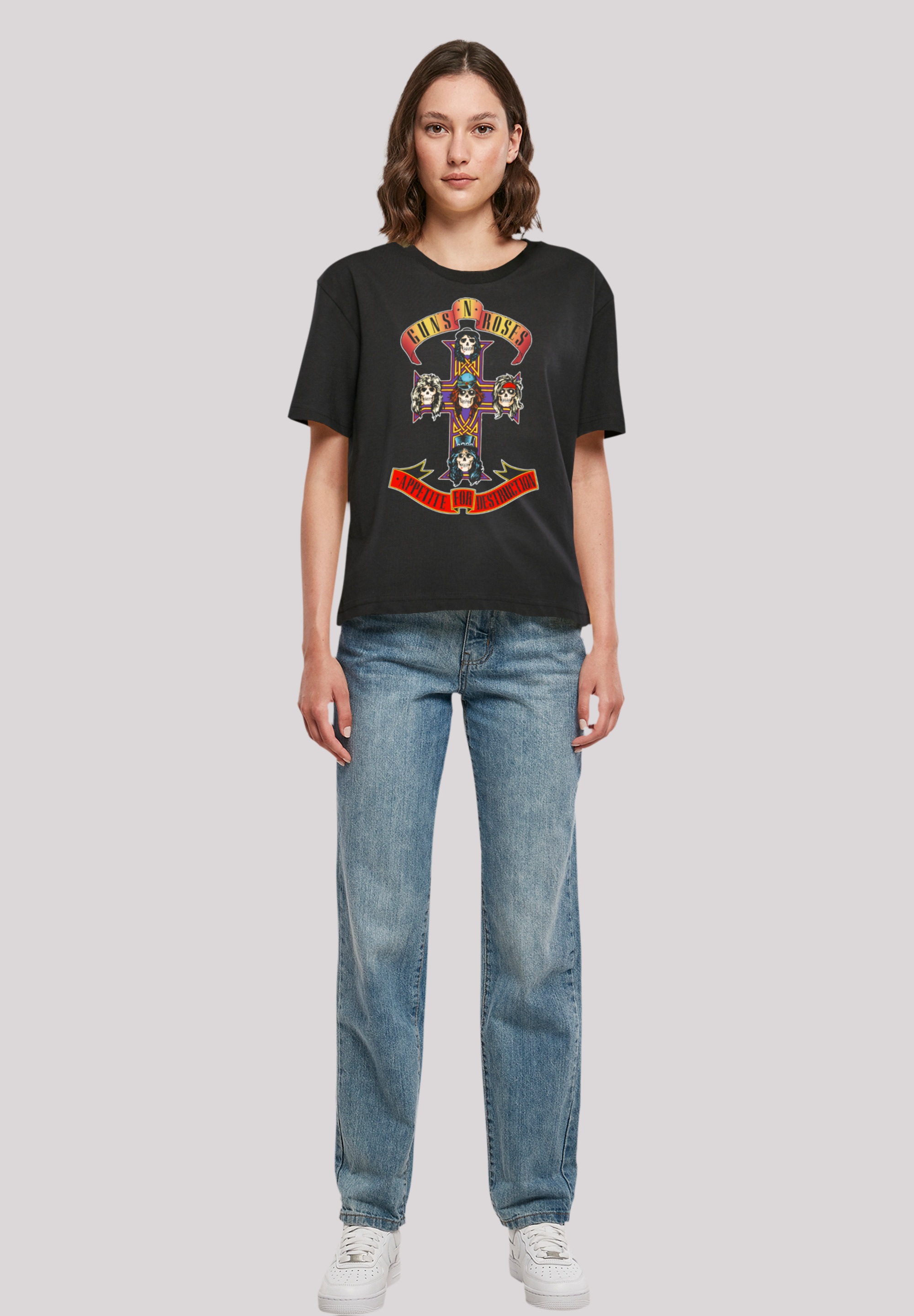 F4NT4STIC T-Shirt »Guns 'n' Roses Appetite For Destruction«, Premium Qualität