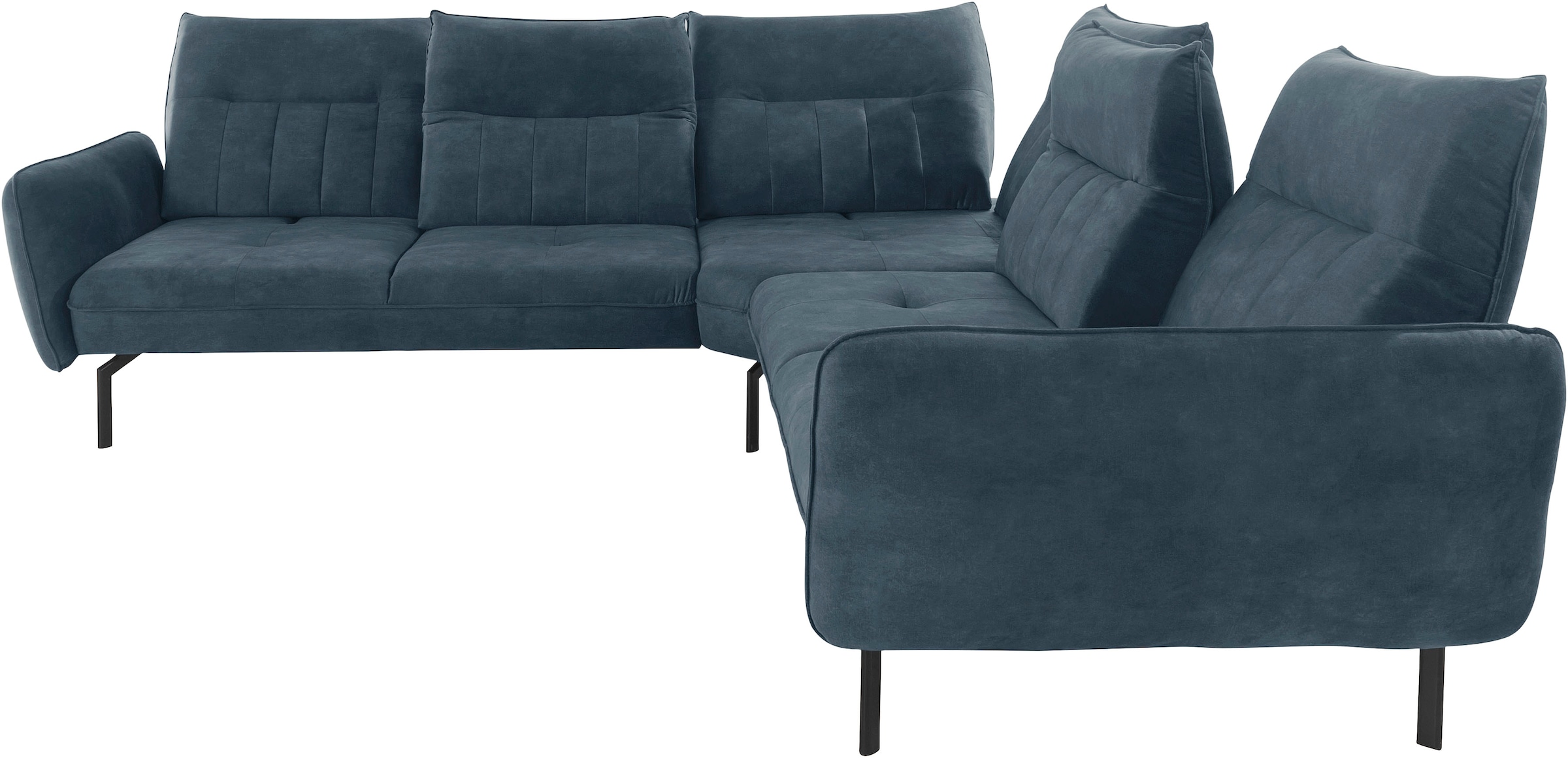 INOSIGN Ecksofa »Marino«, incl. | gleichschenklig und kaufen Armteil- BAUR Rückenverstellung 280/280cm