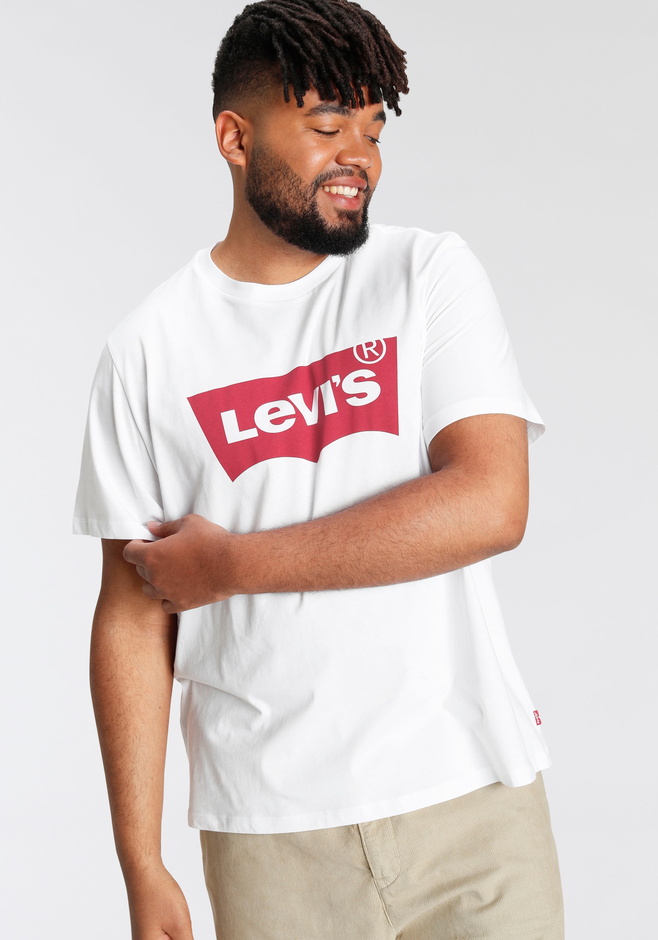 Levis Plus "LE B&T BIG GRAPHIC TEE" mit Logofrontprint günstig online kaufen