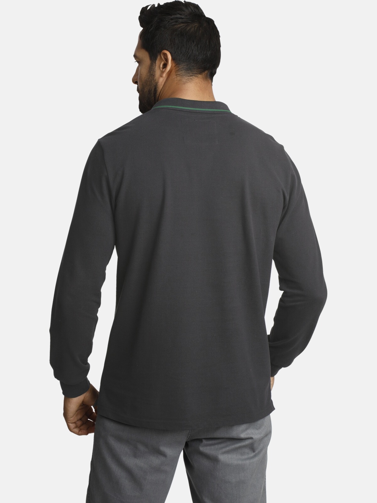 Jan Vanderstorm Langarm-Poloshirt »Langarm-Poloshirt ELLIS«
