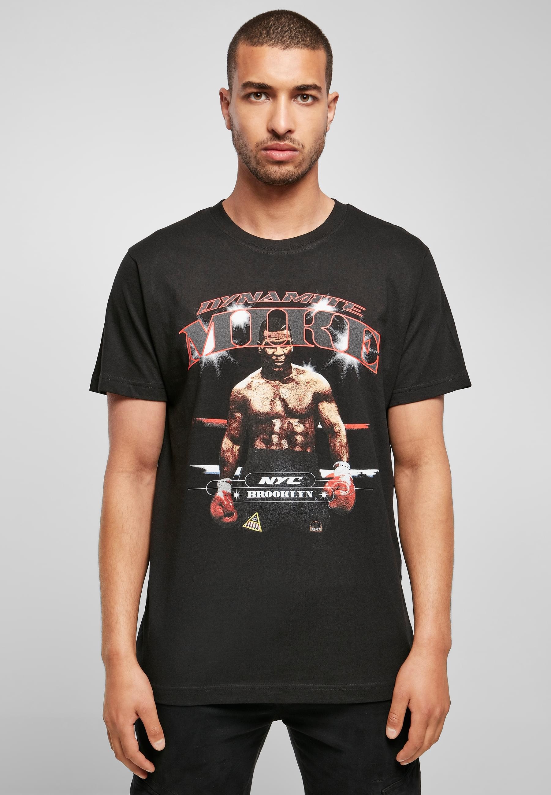 MisterTee Kurzarmshirt »MisterTee Herren Dynamite Mike Tee«, (1 tlg.)