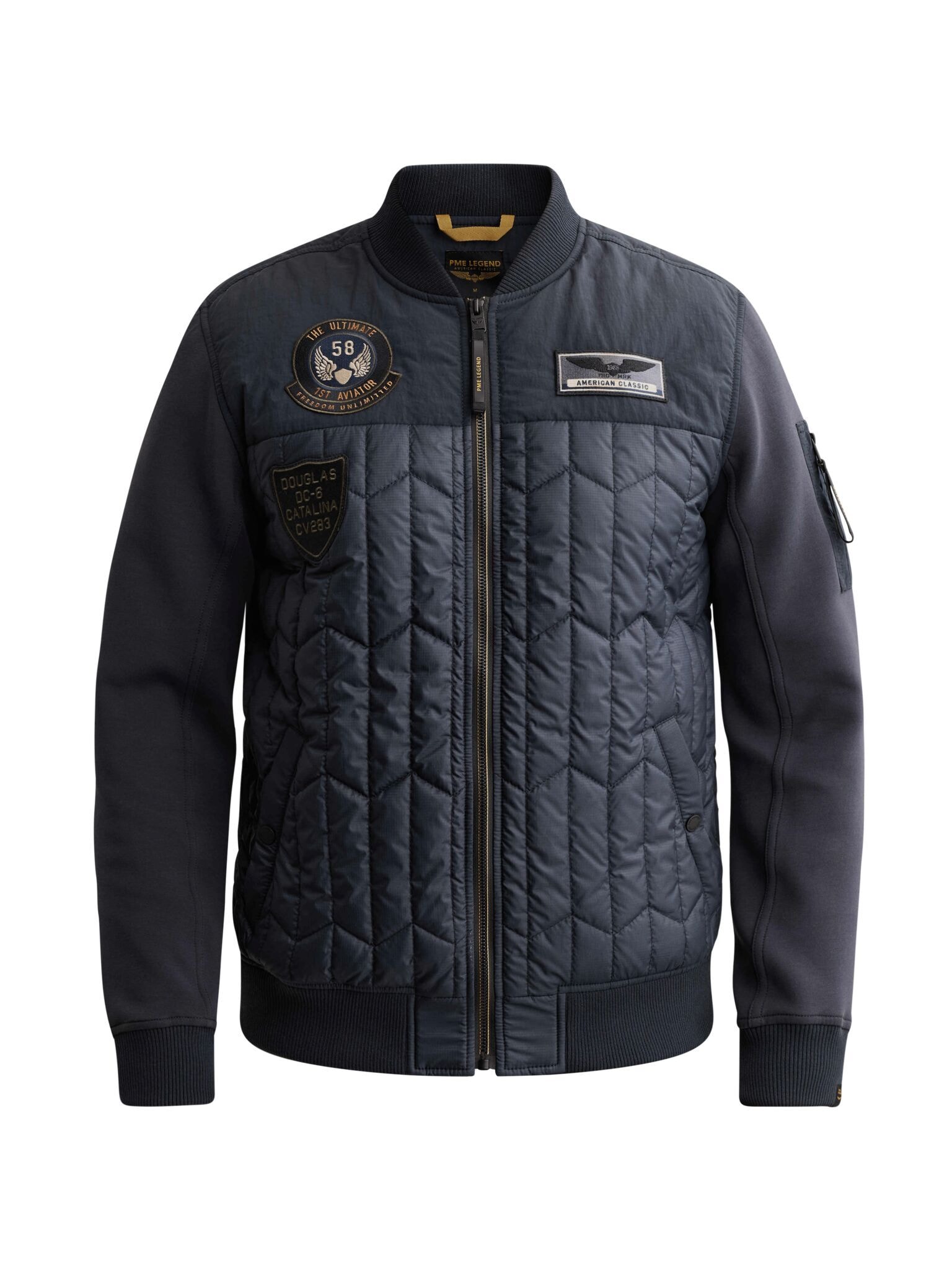 PME LEGEND Bomberjacke Leichte Wattierung, geeignet für die Übergangsjahreszeit