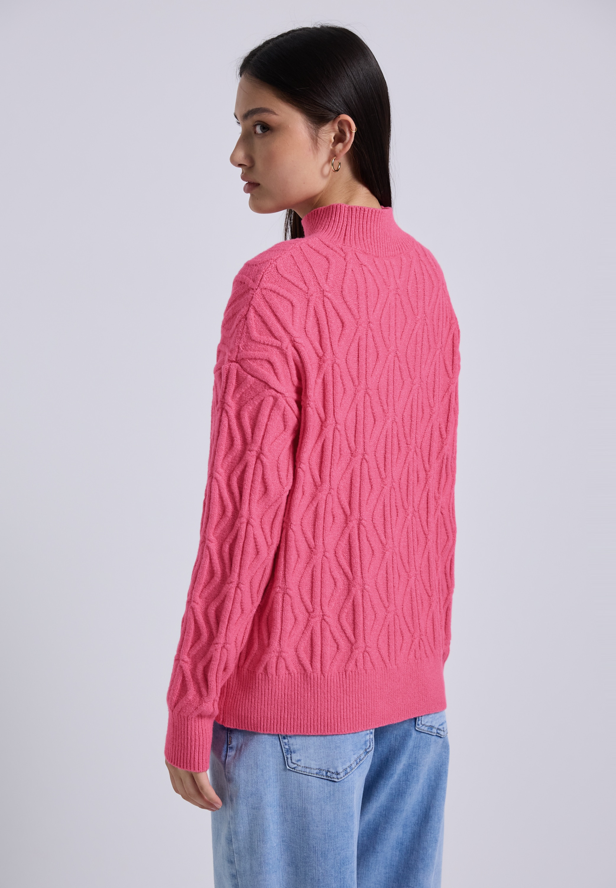 STREET ONE STUDIO Strickpullover, mit Turtleneck
