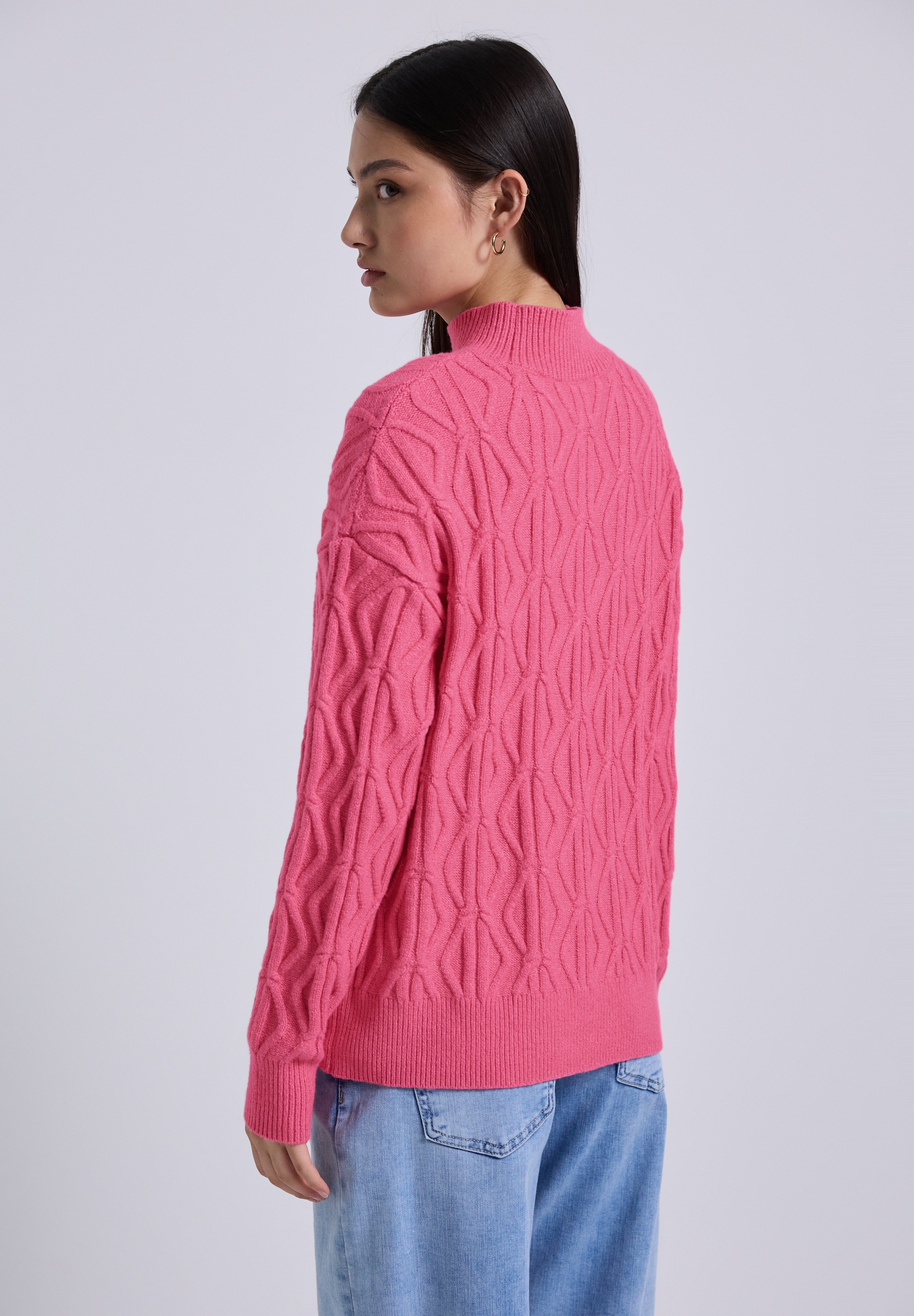 STREET ONE STUDIO Strickpullover, mit Turtleneck günstig online kaufen