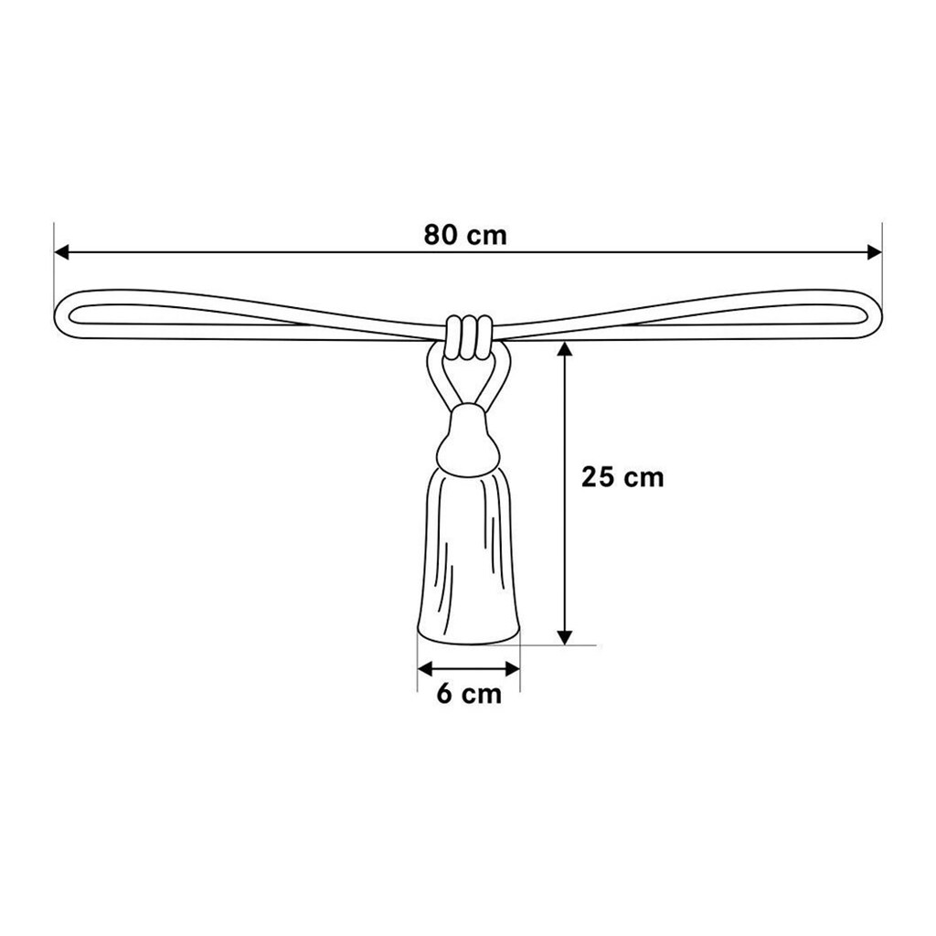 Gerster Raffhalter »Ellen«, (Set, 2 St.)