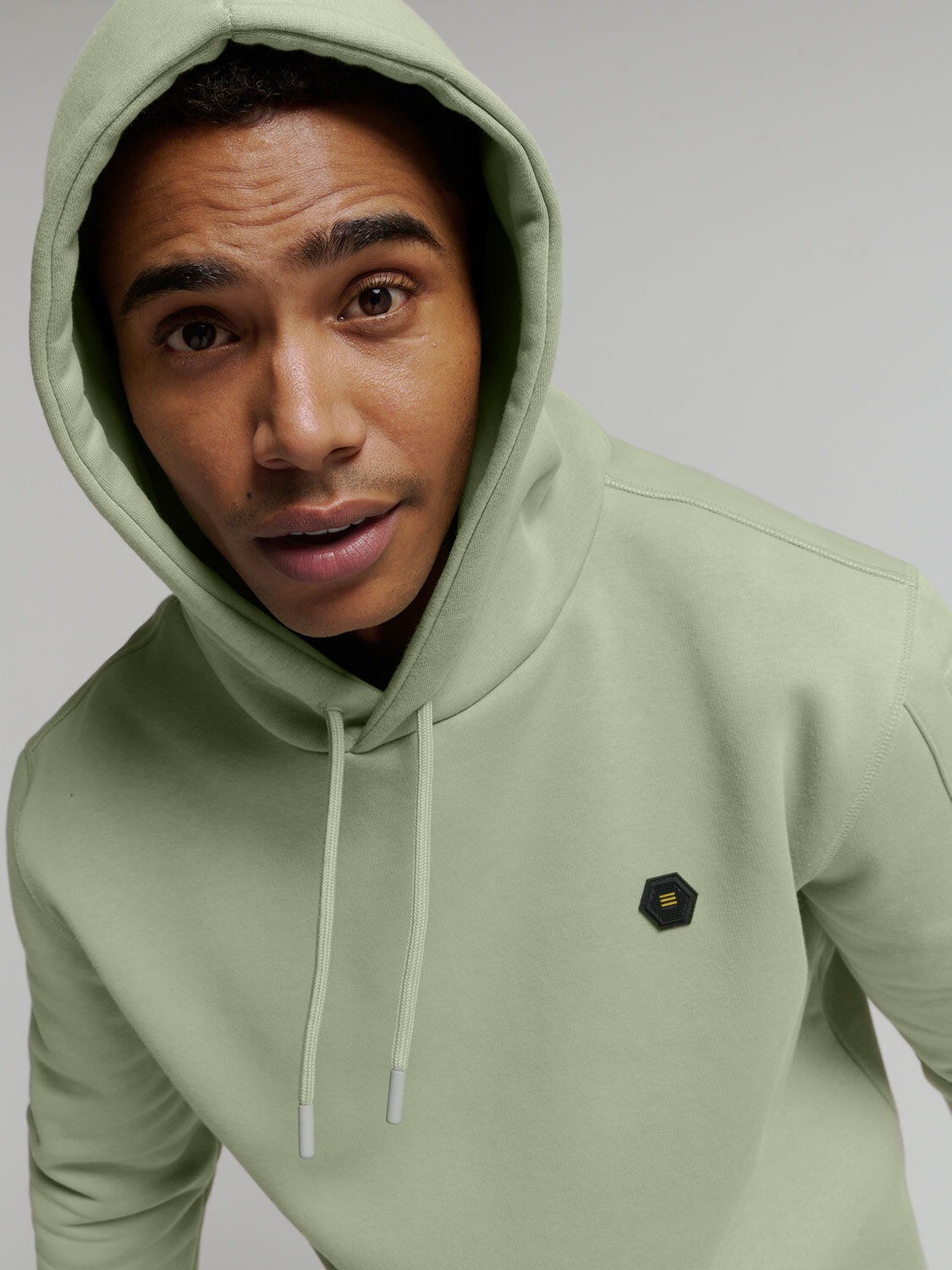NO EXCESS Sweater »No Excess Soft Touch Kapuzenpullover«