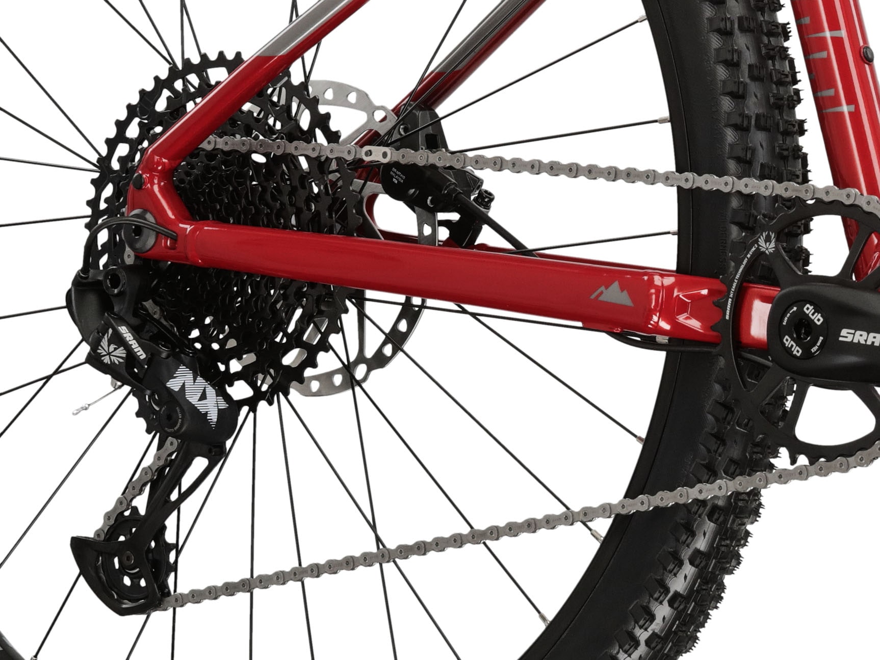 Kross Mountainbike »KROSS MTB Hardtail Level 6.0 29" rot 12 Gänge«, 12 Gang, SRAM, NX EAGLE Schaltwerk, Kettenschaltung
