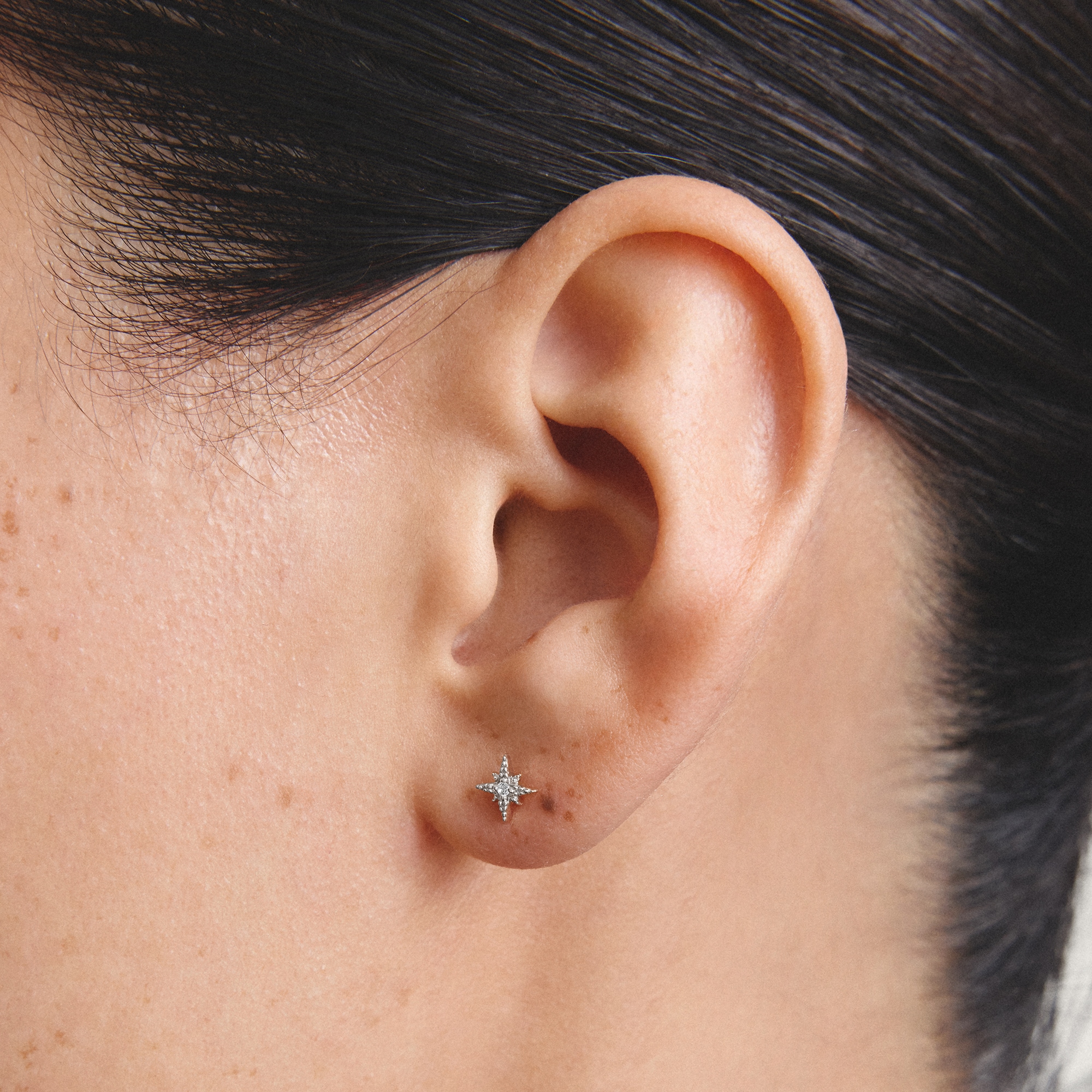 THOMAS SABO Paar Ohrstecker »Stern-Design Silber« mit Zirkonia (synth.)