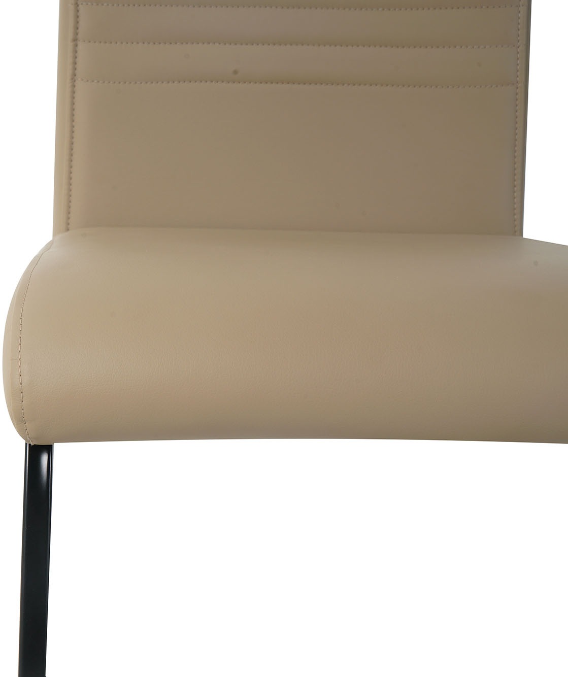 INOSIGN Freischwinger, (Set), 2 St., Kunstleder, mit Wellenunterfederung