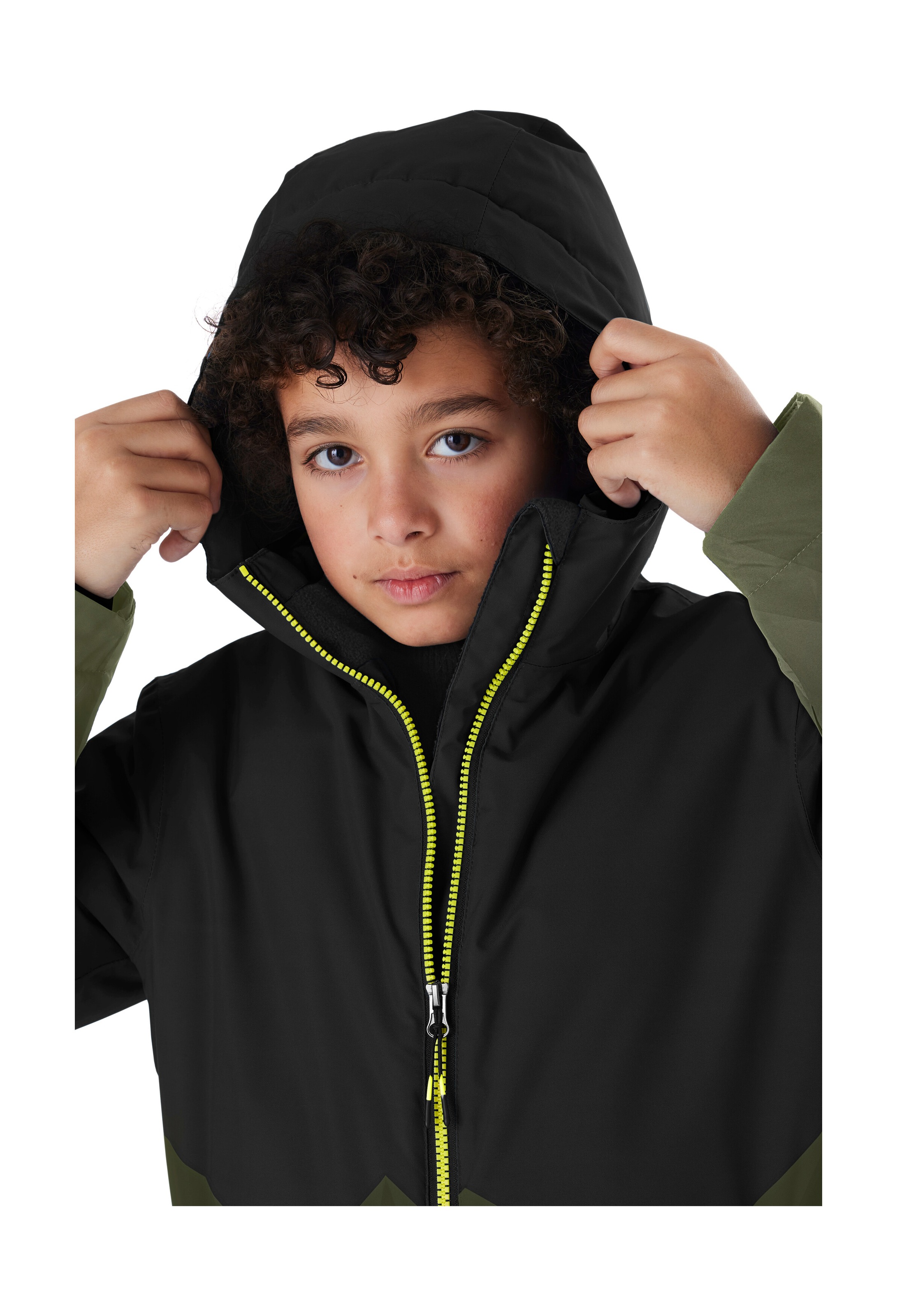 Killtec Skijacke »KSW 383 BYS SKI JCKT«, Wasser- und winddichte Skijacke mit verstellbarer Kapuze