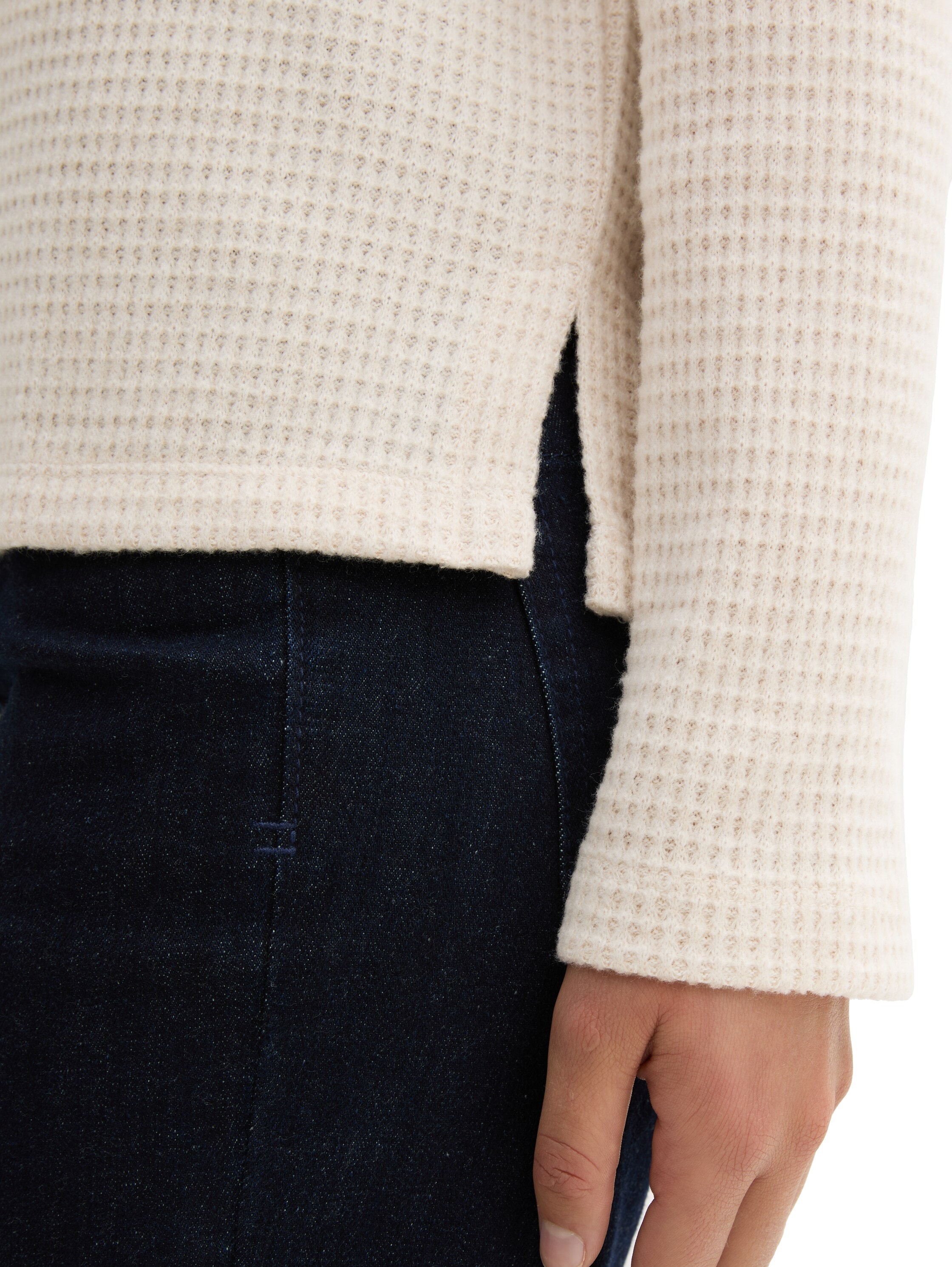 TOM TAILOR Strickpullover, mit Strickmuster