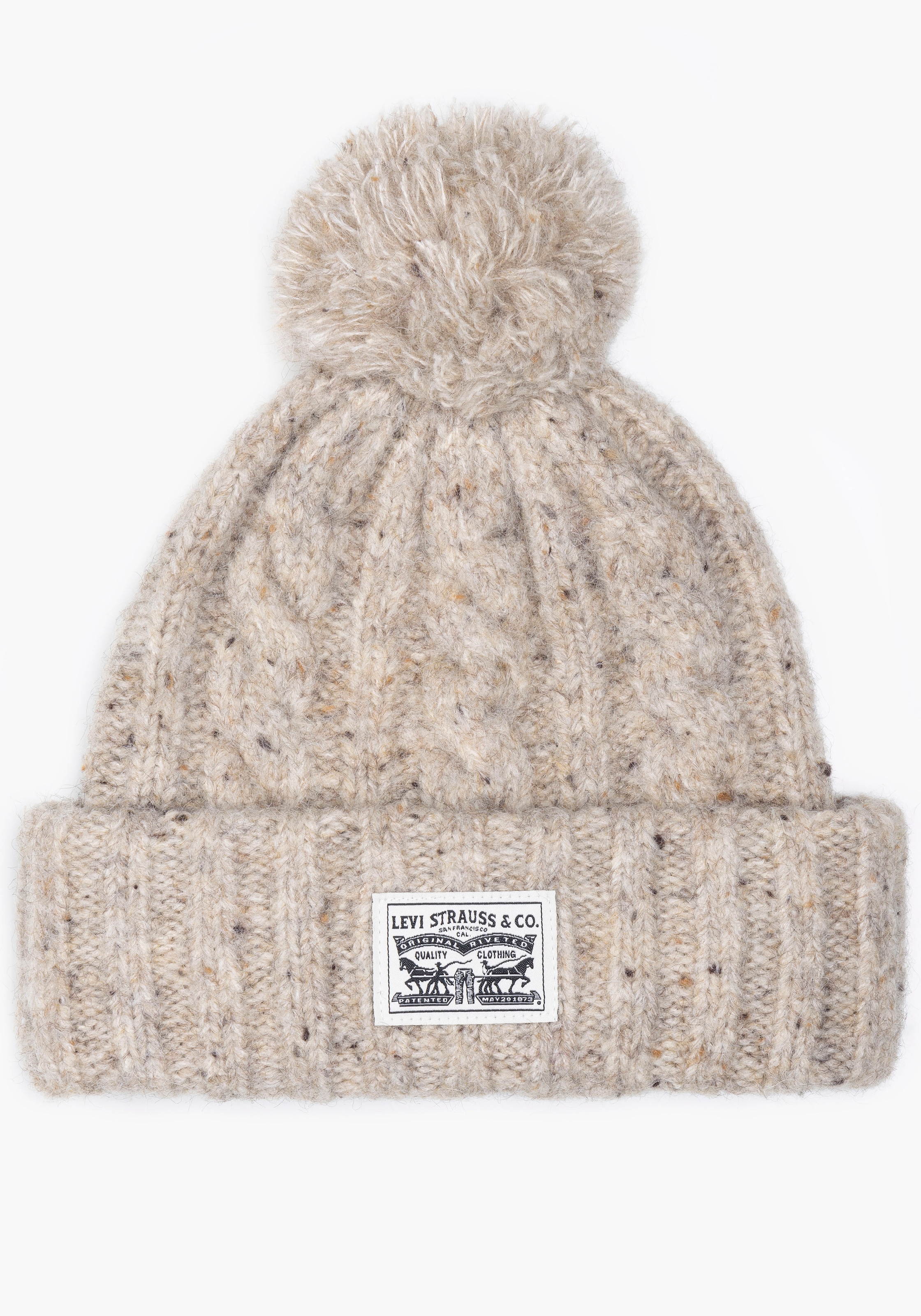 Levi's® Bommelmütze »BACKPATCH POM BEANIE«