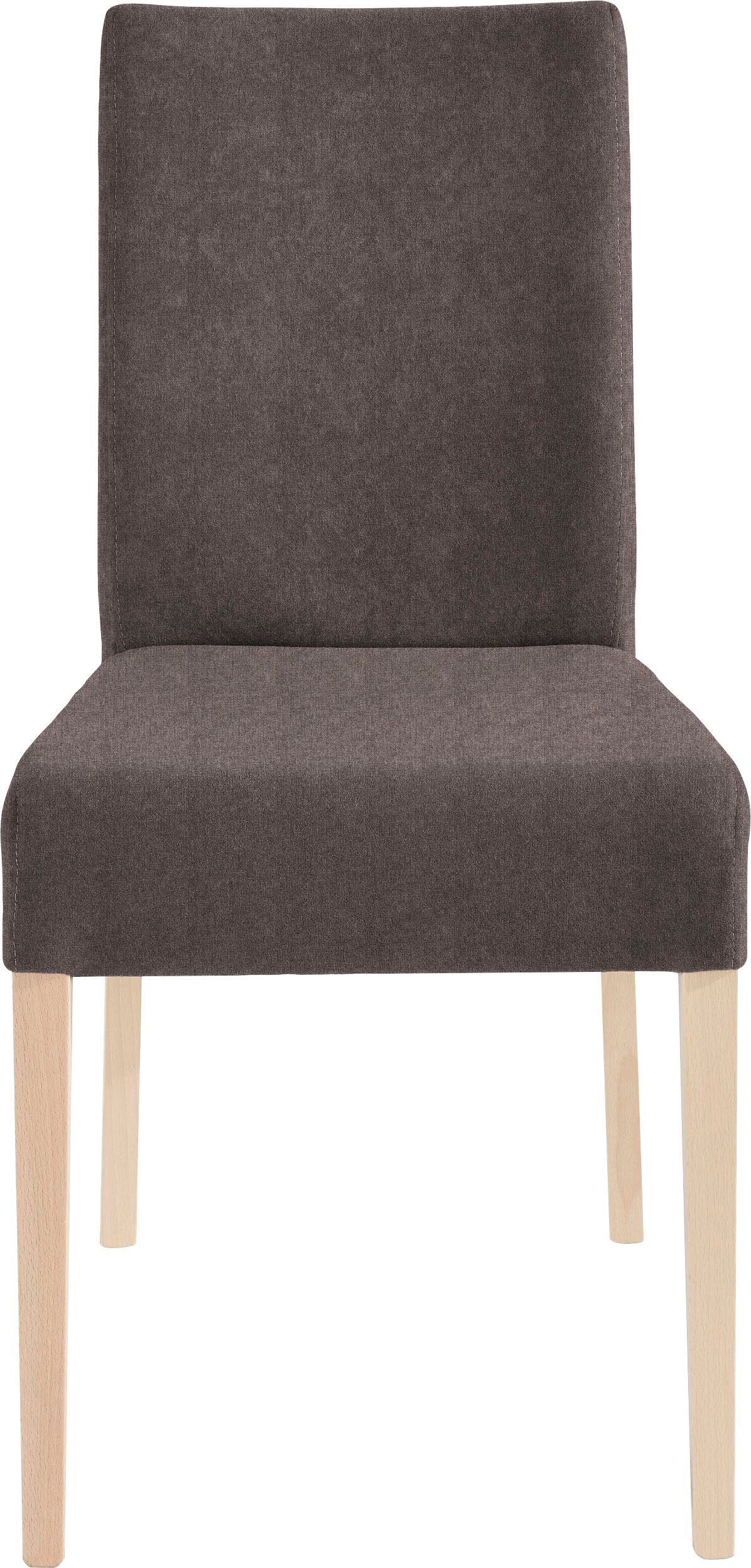 Home affaire 4-Fußstuhl "Umag" (Set) 2 Stk.Sitz und Rücken gepolstert günstig online kaufen