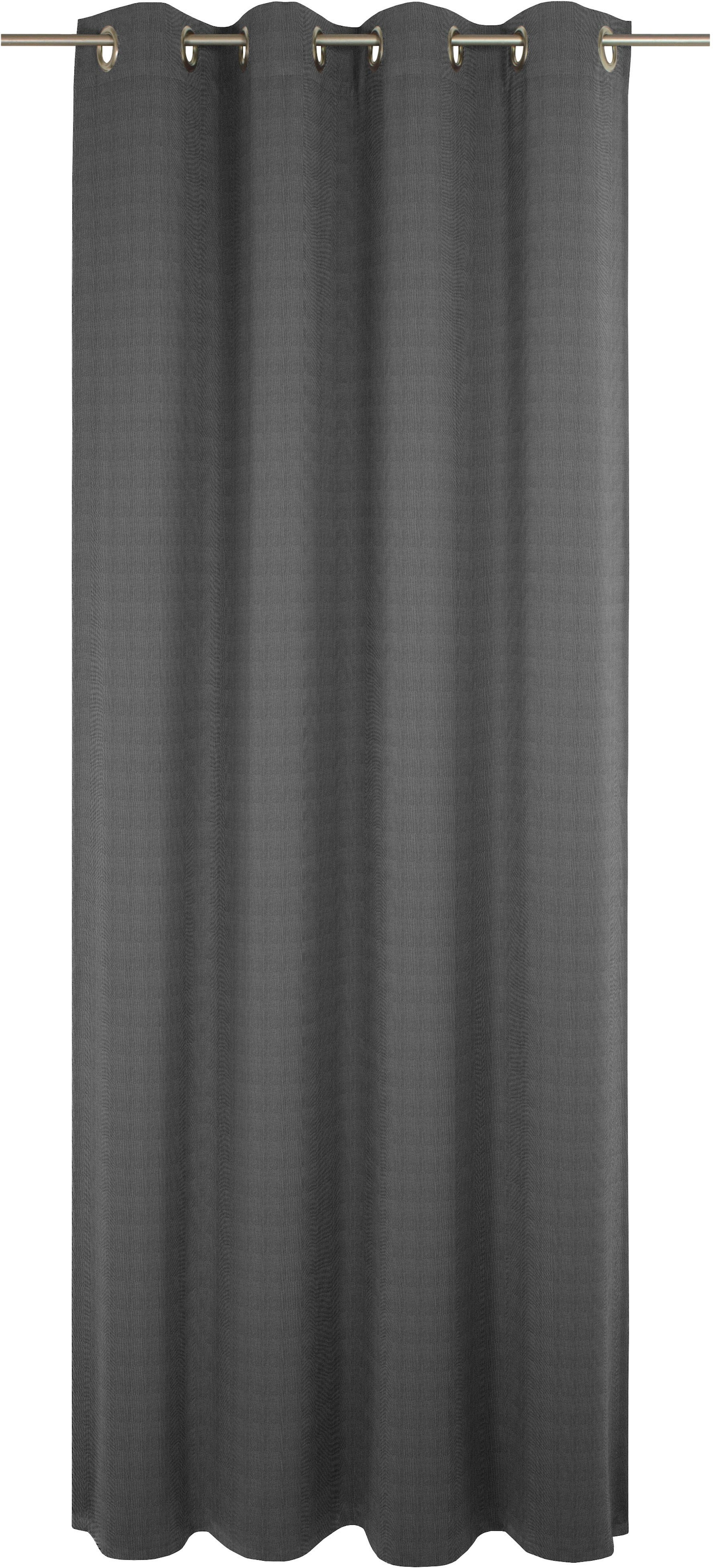 Adam Vorhang "Vorhang Uni Collection Light aus 100 % Bio-Baumwolle, Ösen (1 günstig online kaufen