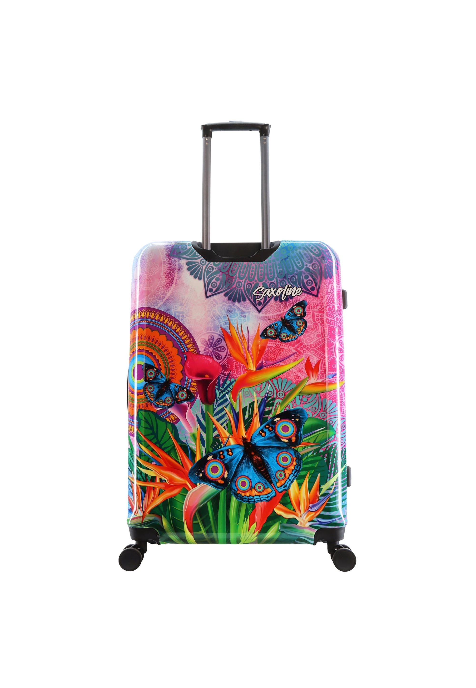Saxoline® Koffer »Butterfly Nature«, aus ABS- und PC-Materialien