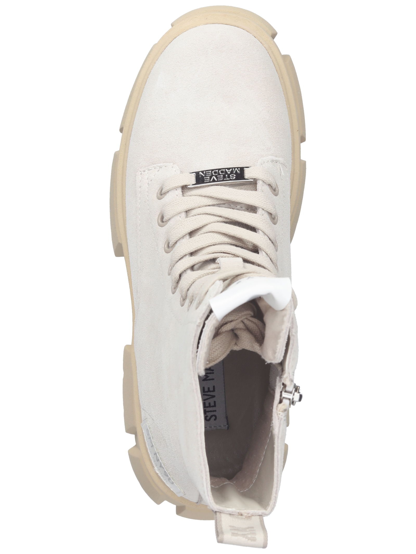 STEVE MADDEN Schnürstiefelette »STEVE MADDEN Stiefelette Veloursleder«
